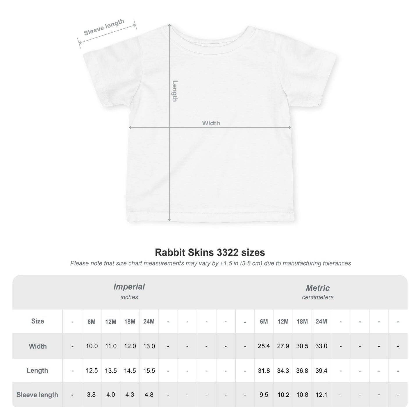 Infant Tee — Cute Fox "Faith Fox" Graphic Baby Shirt