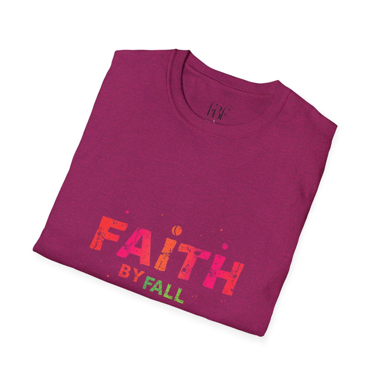 Faith-Inspiring Unisex Softstyle T-Shirt, Everyday Wear, Gift for Her, Christian Apparel, Inspirational Tee, Spiritual Comfort