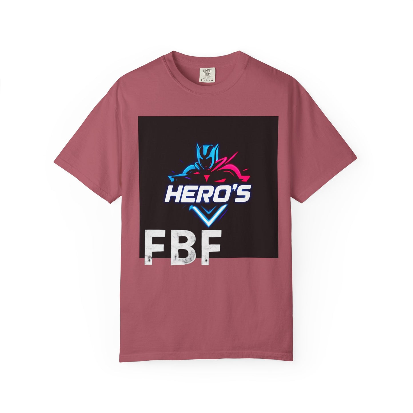 Hero's Unisex Garment-Dyed T-shirt, Casual Tee, Perfect for Gifting, Comic Fans, Hero Celebrations, Graphic Tee, Everyday Wear