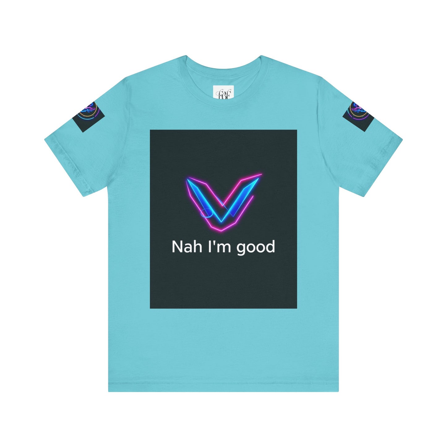 Neon Graphic Tee for Trendy Vibes, Casual Wear, Gift for Friends, Streetwear, Relaxed Fit, Graphic Art Tee