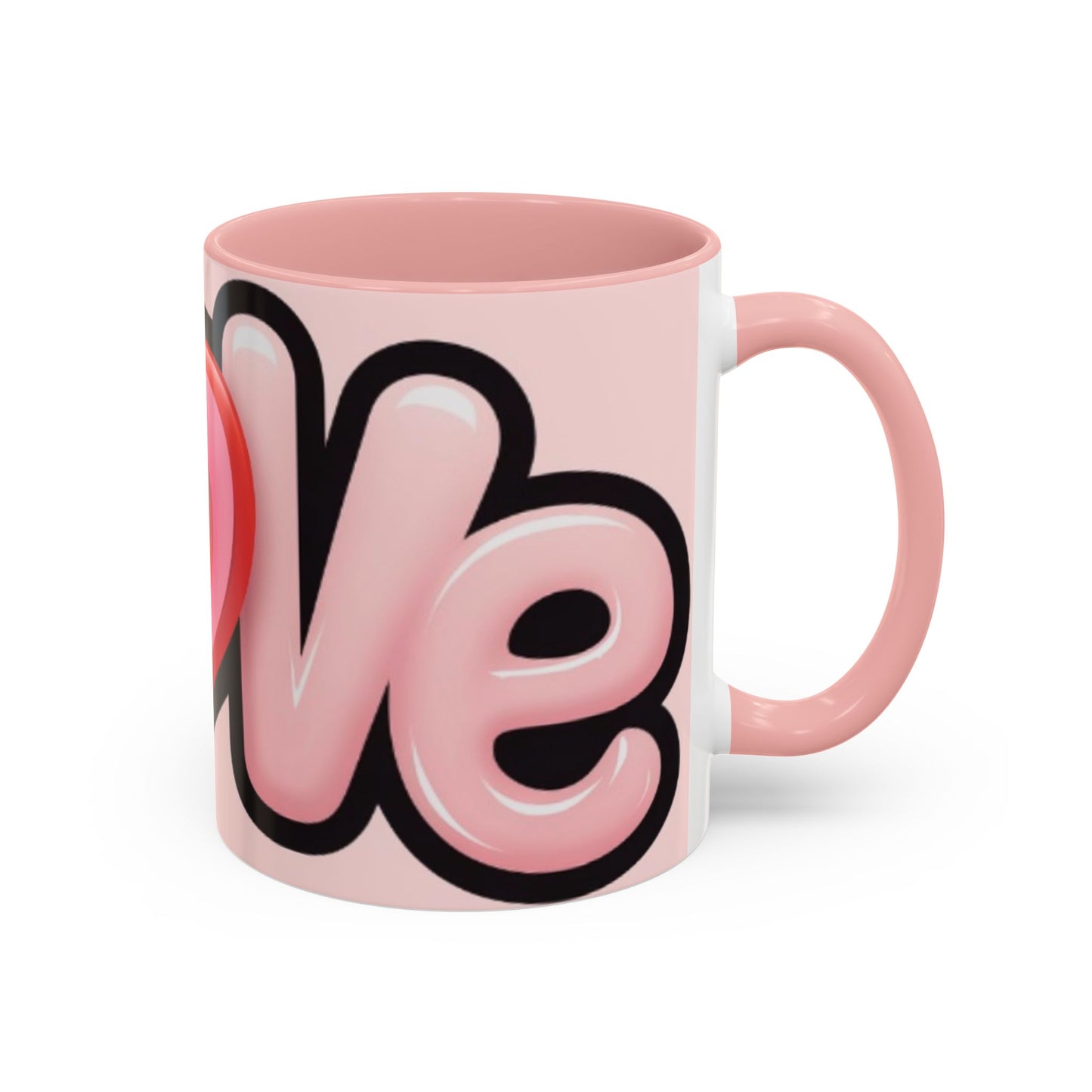 Mug, Love Bubbly Quote Coffee Cup, Tea Mug, Ceramic Drinkware, Valentine's Day Gift, Funny Gag Present