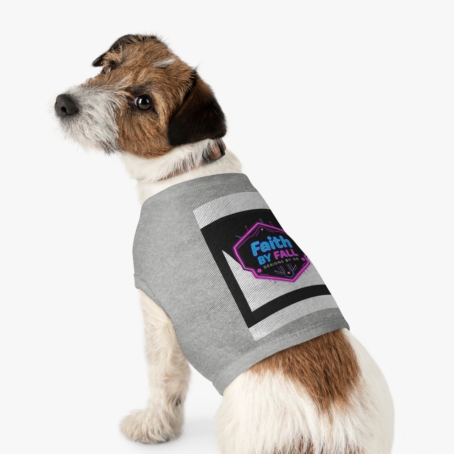 Stylish Pet Tank Top for Faithful Furry Friends, Adorable Dog Apparel, Pet Gift, Summer Wear, Faith-Inspired Fashion