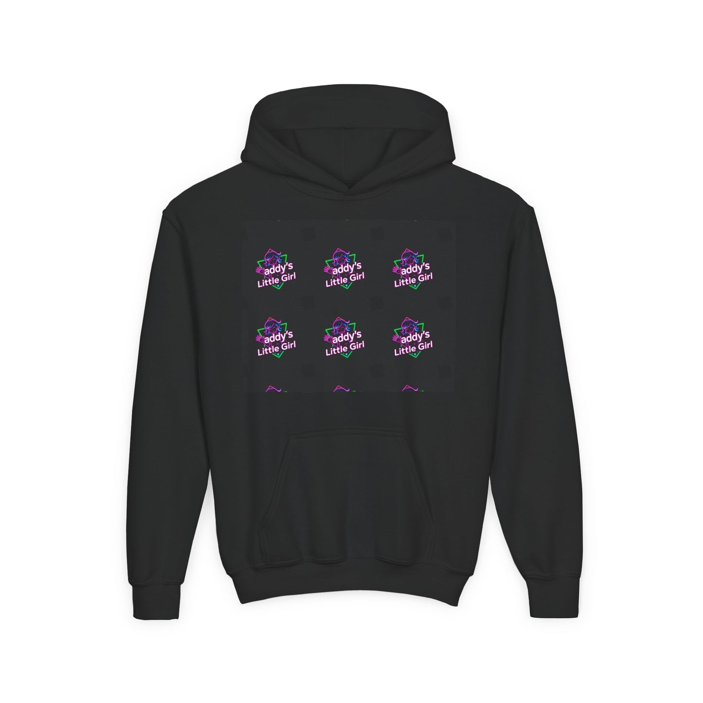 Daddy's Little Girl Hoodie, Cozy Youth Sweatshirt, Cute Gift for Dads, Kids Sweatshirt, Family Celebration Apparel