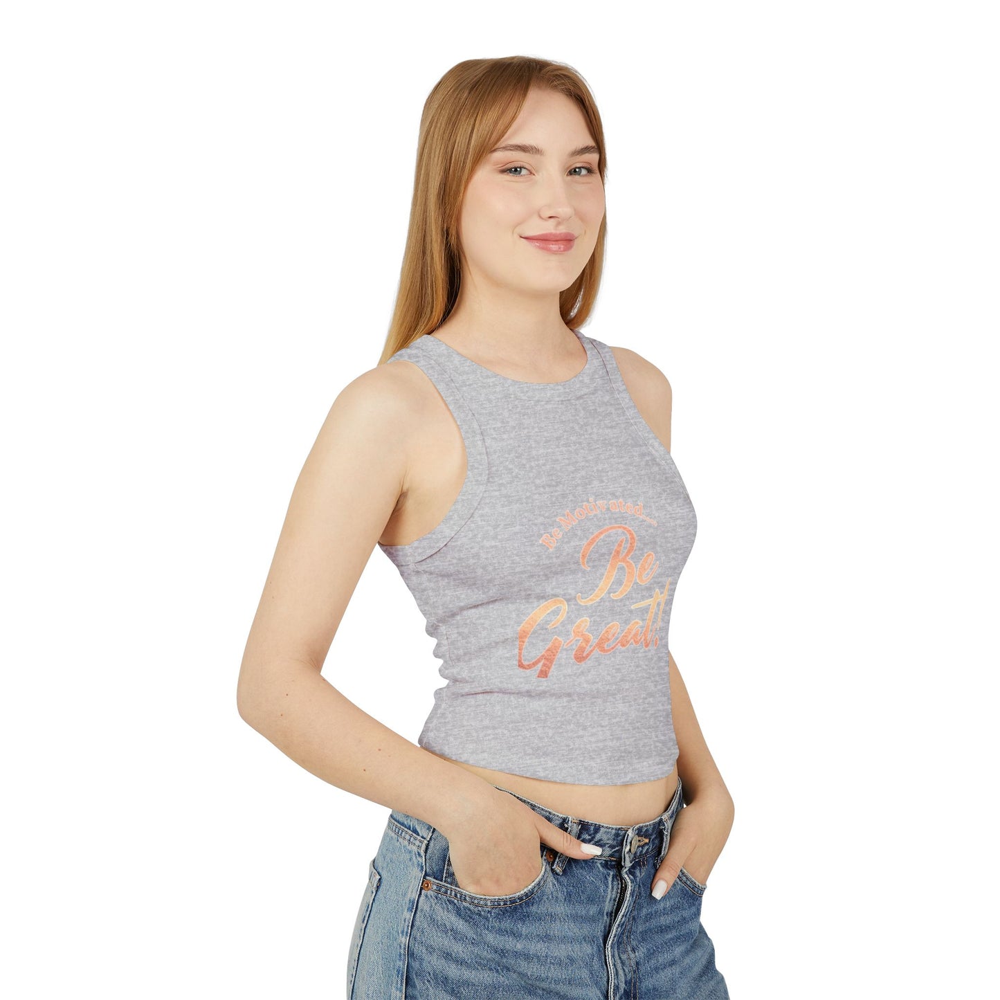 Motivational Women's Racerback Tank Top - Be Great | Workout Wear, Fitness Apparel, Casual Summer Top, Gift for Her, Inspirational [...]