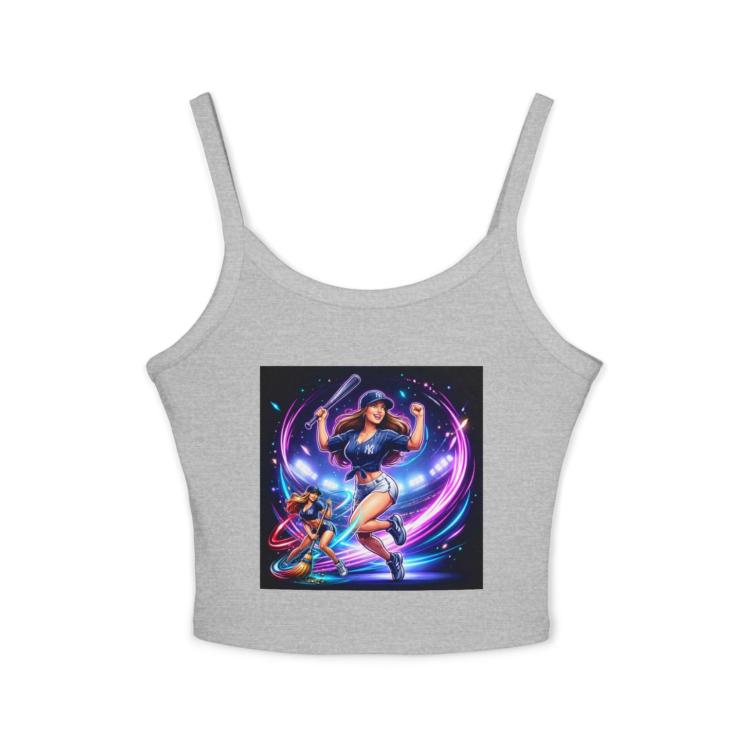 Yankees sweep Women's Spaghetti Strap Tank Top