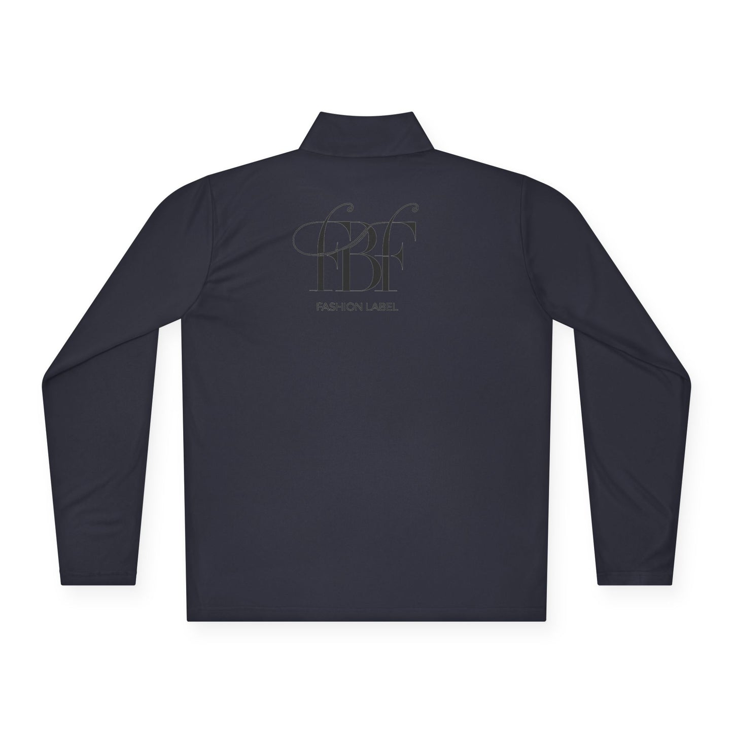 Quarter-Zip Pullover — Retro Neon Graphic with "Forever Fashion" Logo