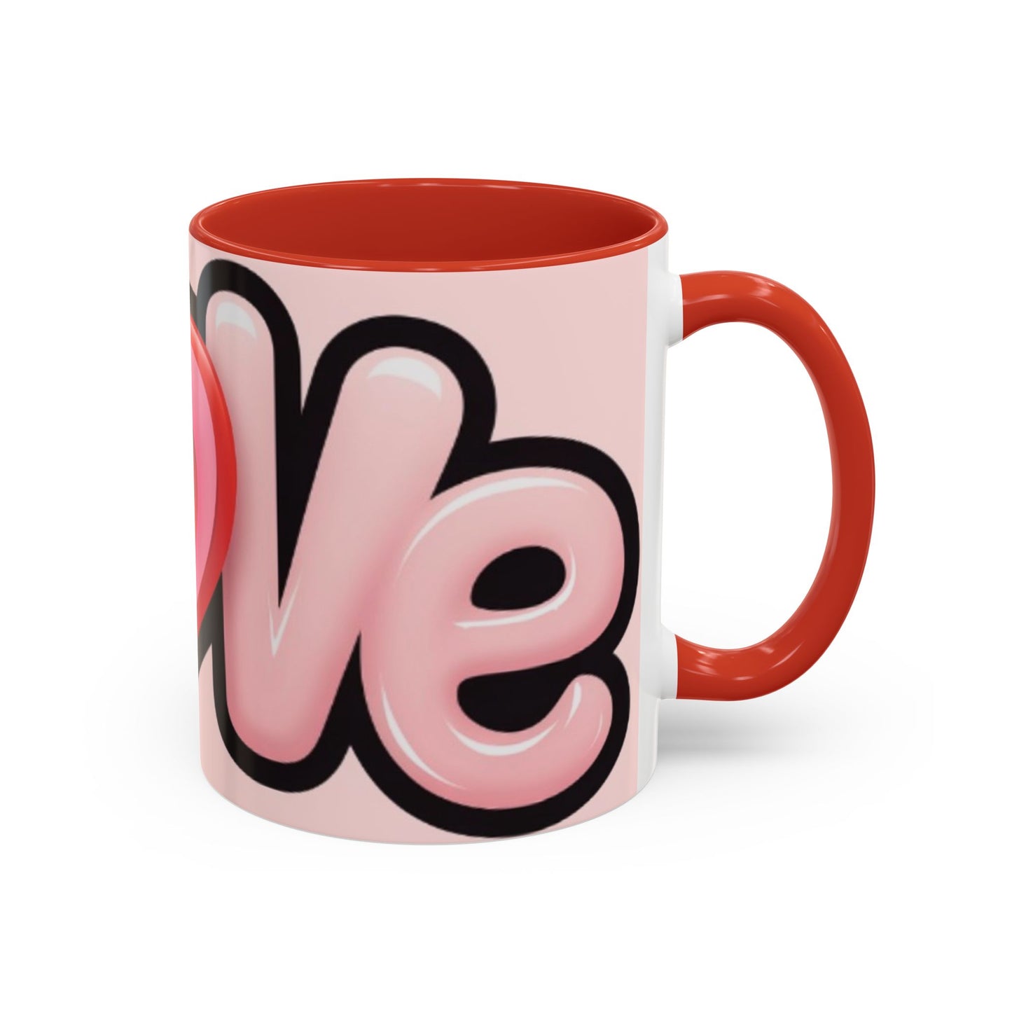 Mug, Love Bubbly Quote Coffee Cup, Tea Mug, Ceramic Drinkware, Valentine's Day Gift, Funny Gag Present