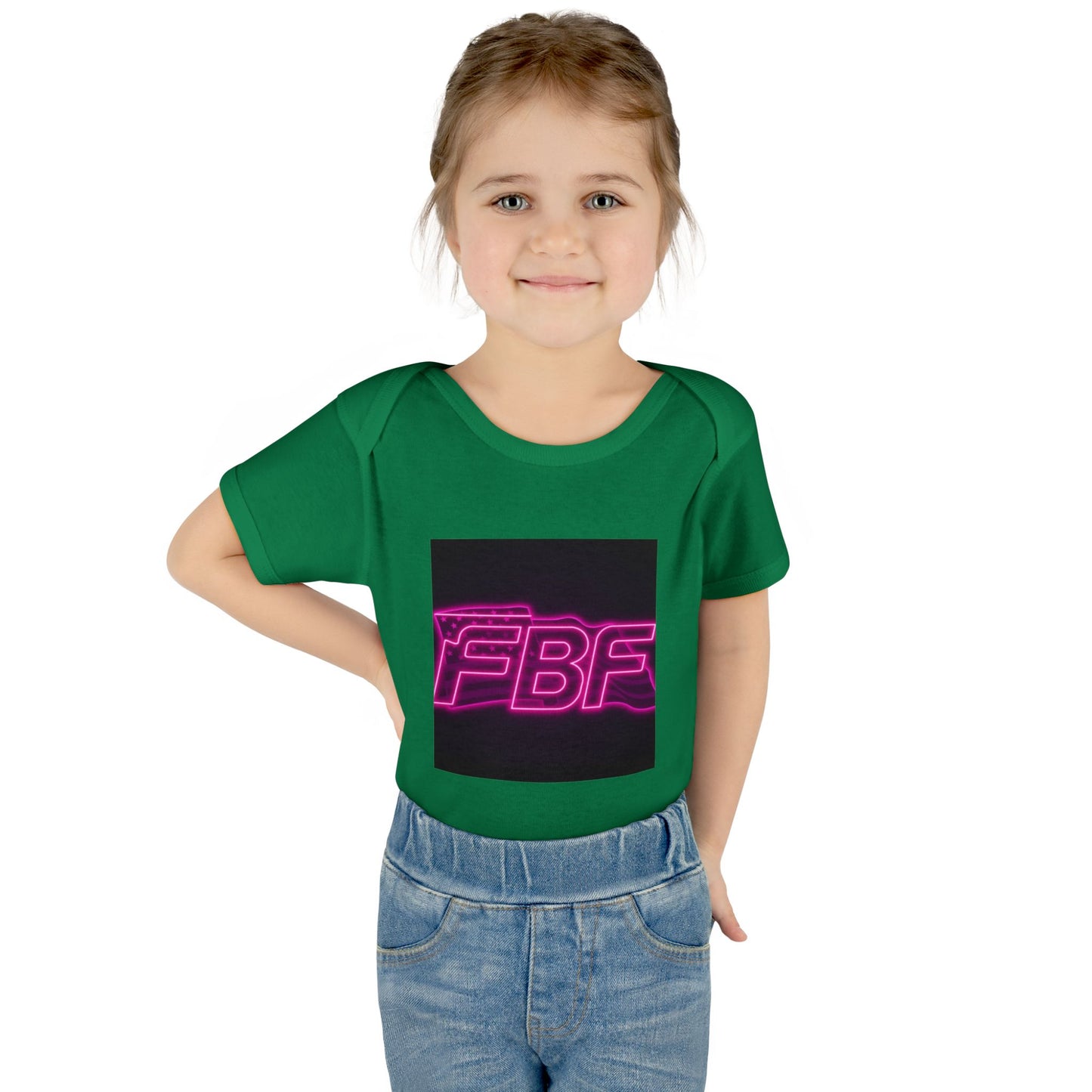 Neon Baby Bodysuit for Trendy Infants, Cool Graphic Onesie, Unique Baby Gift, Personalized Baby Outfit, Modern Infant Apparel
