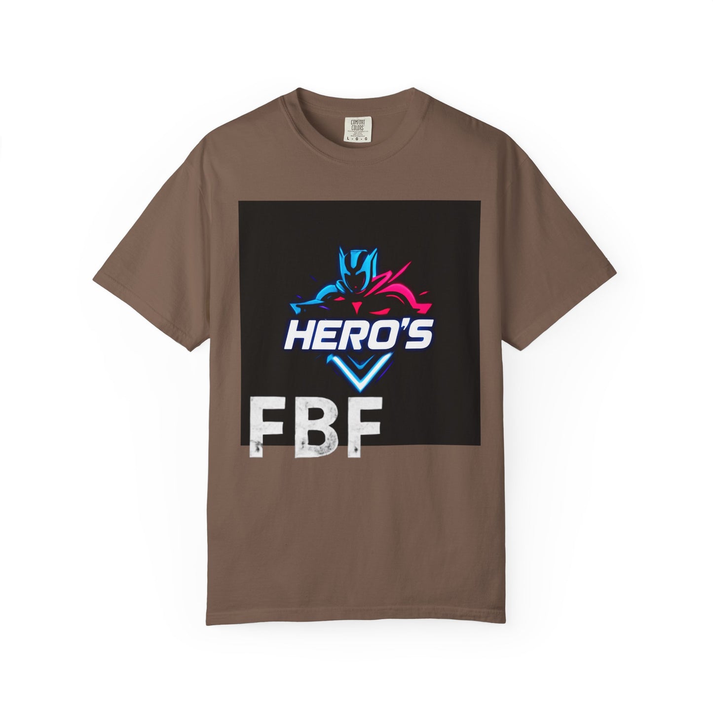 Hero's Unisex Garment-Dyed T-shirt, Casual Tee, Perfect for Gifting, Comic Fans, Hero Celebrations, Graphic Tee, Everyday Wear