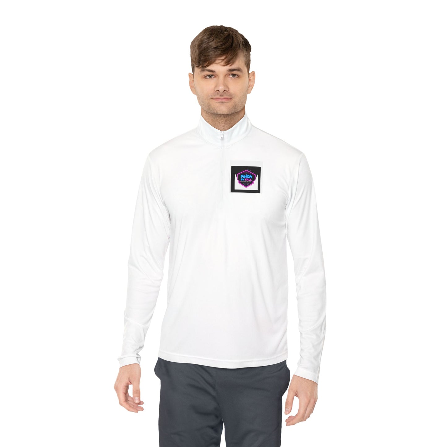 Unisex Quarter-Zip Pullover - Faith by Fall Design