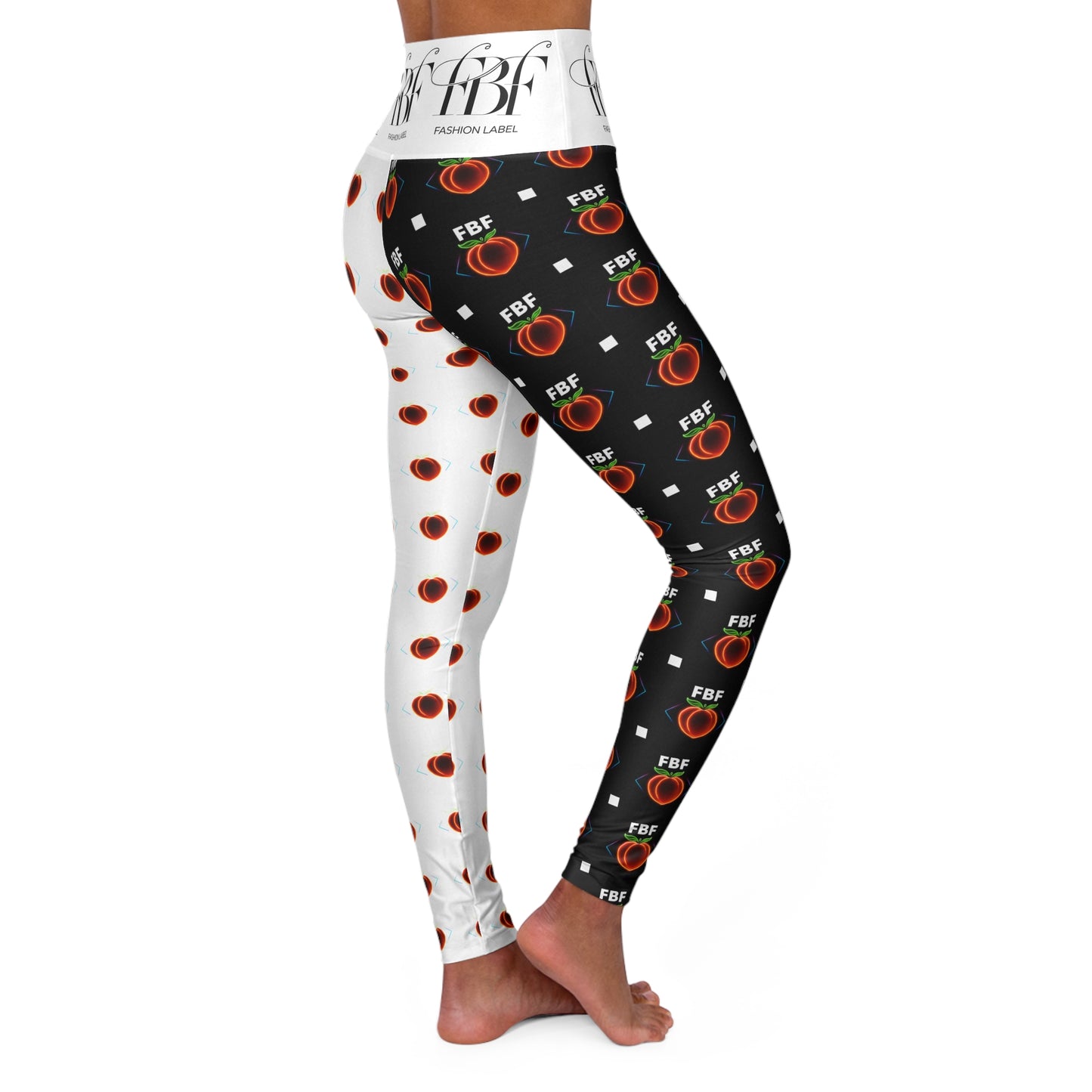 Stylish High Waisted Yoga Leggings for Fitness Enthusiasts, Workout Gear, Activewear, Yoga Outfit, Gift for Her