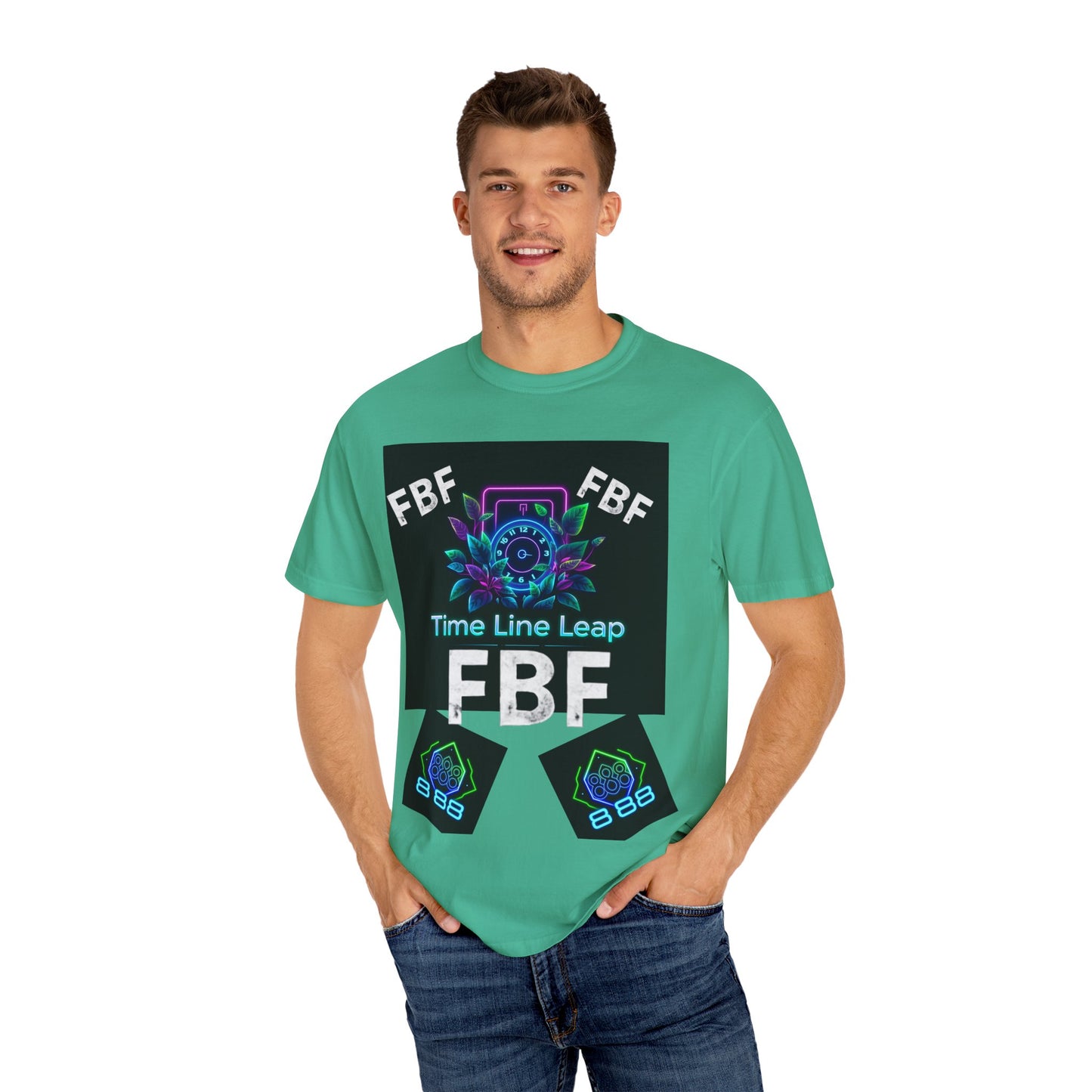 Colorful Unisex Graphic Tee with Retro Vibes, Cool T-shirt for Trendsetters, Perfect for Festivals, Summer Events, Gift for Friends