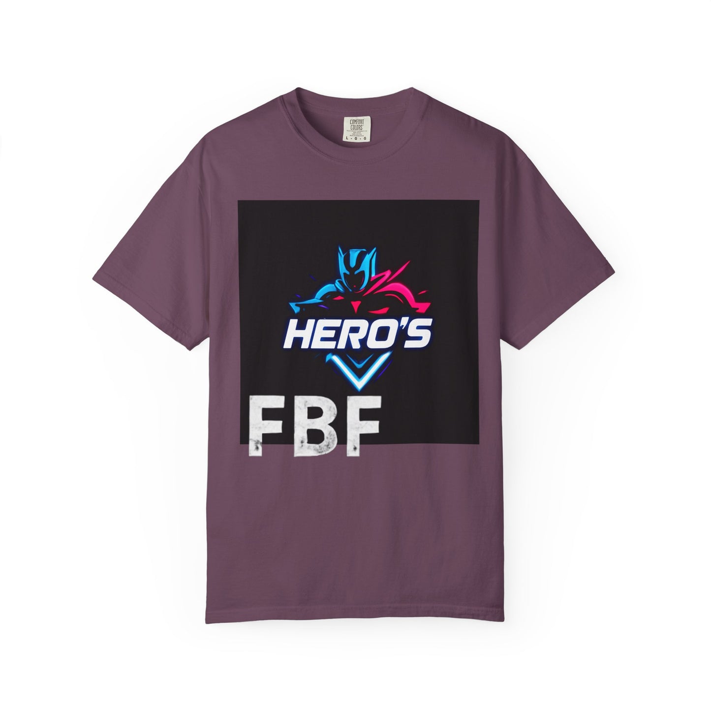 Hero's Unisex Garment-Dyed T-shirt, Casual Tee, Perfect for Gifting, Comic Fans, Hero Celebrations, Graphic Tee, Everyday Wear