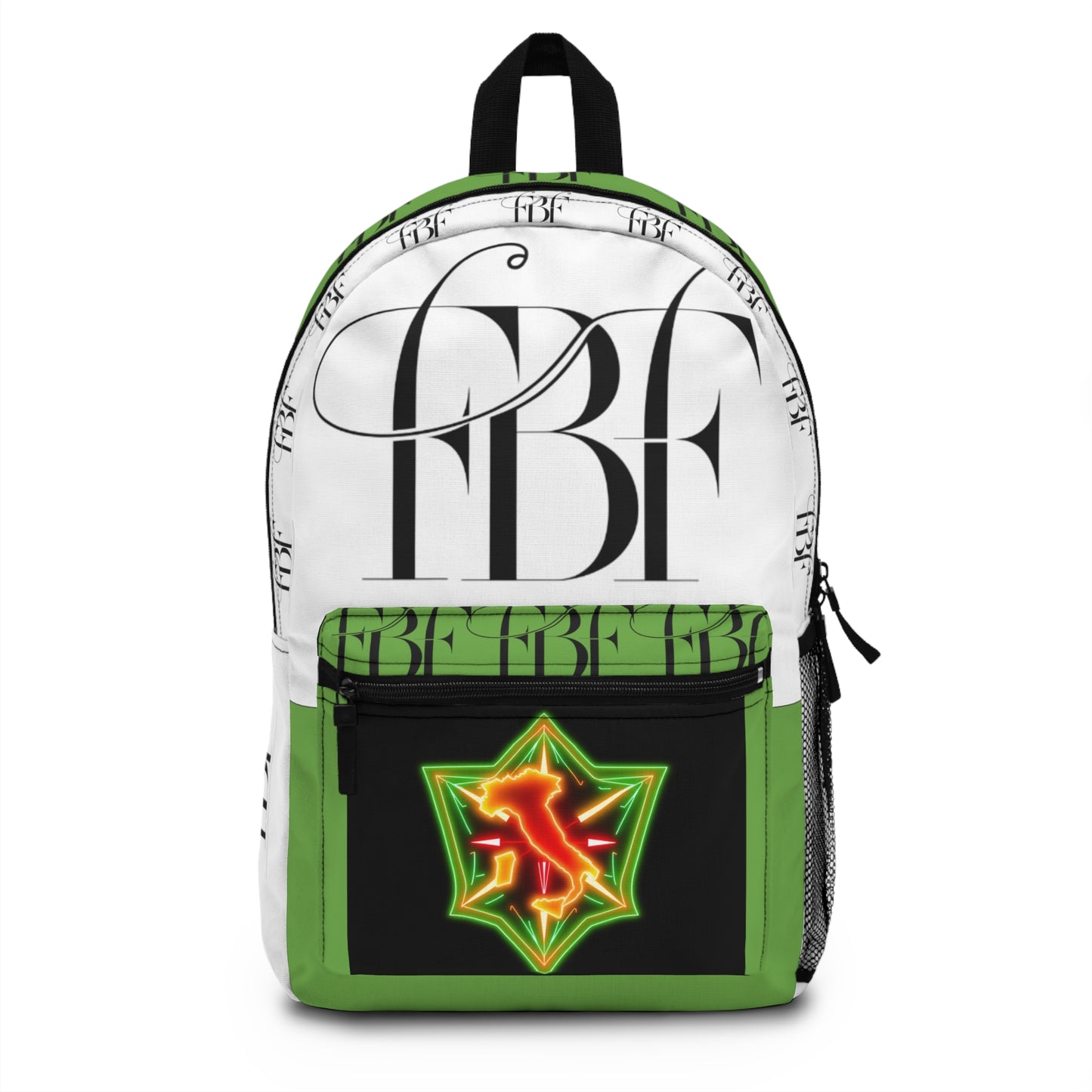 Vibrant Graphic Backpack, Trendy Daypack, Backpack for Work, School Bag, Festival Rucksack, Stylish Travel Pack