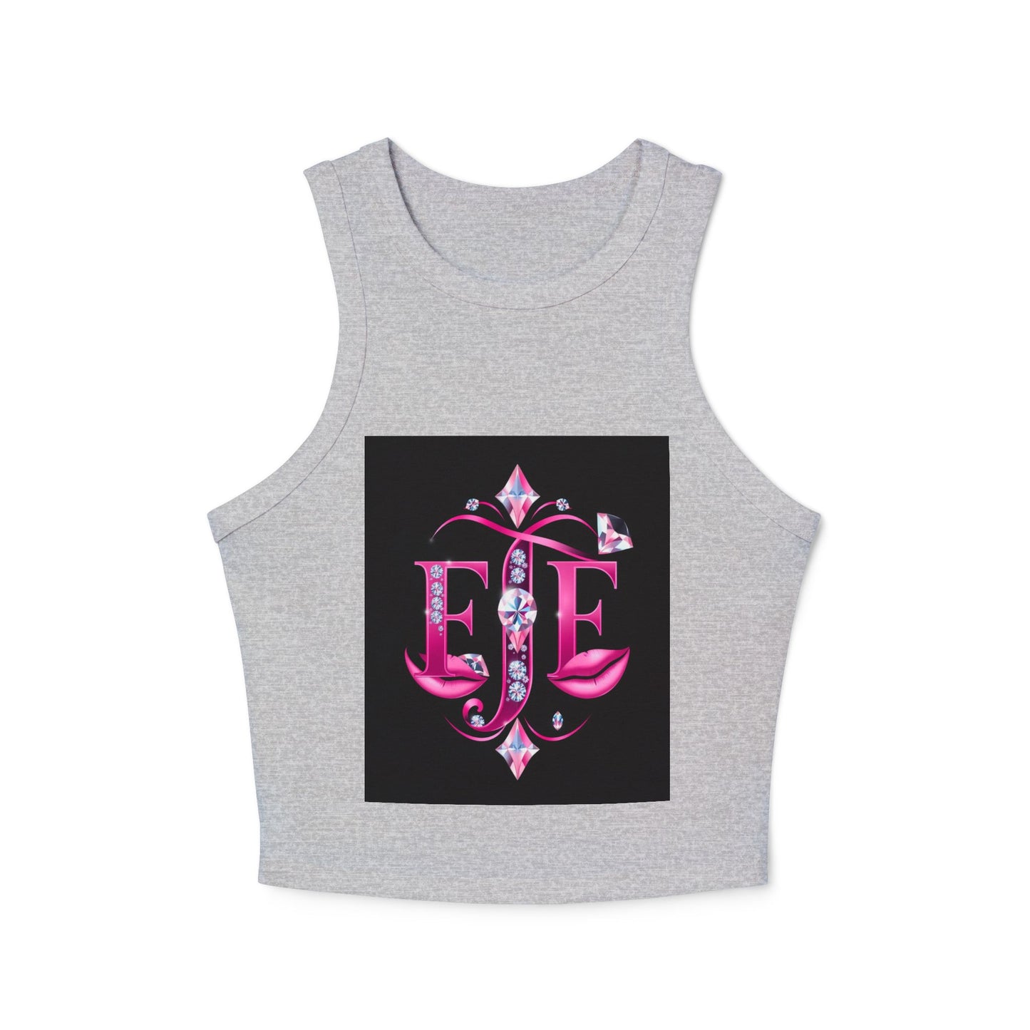 Women's Micro Rib Racer Tank Top