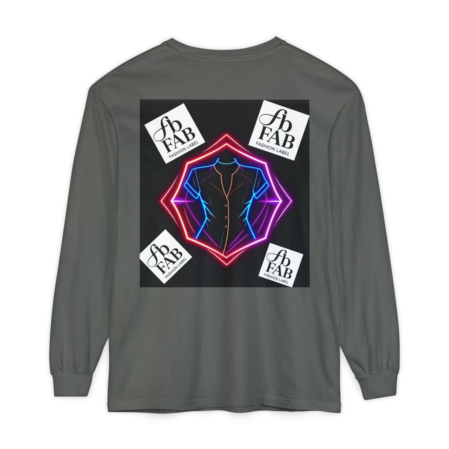 Unisex Garment-dyed Long Sleeve T-Shirt
