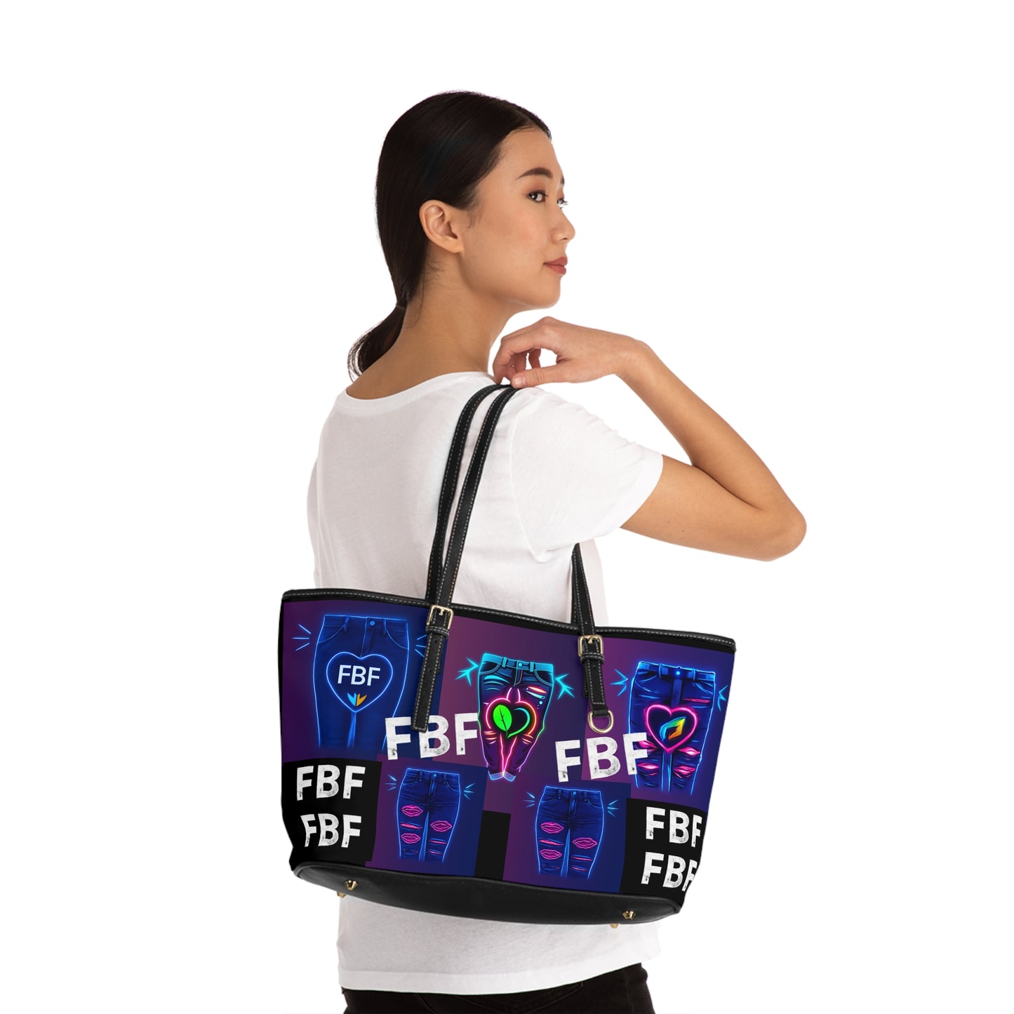 FBF PU Leather Shoulder Bag - Stylish Handbag for Everyday Use, Perfect Gift for Friends, Birthday, Casual Outings, Fashion Accessory, [...]