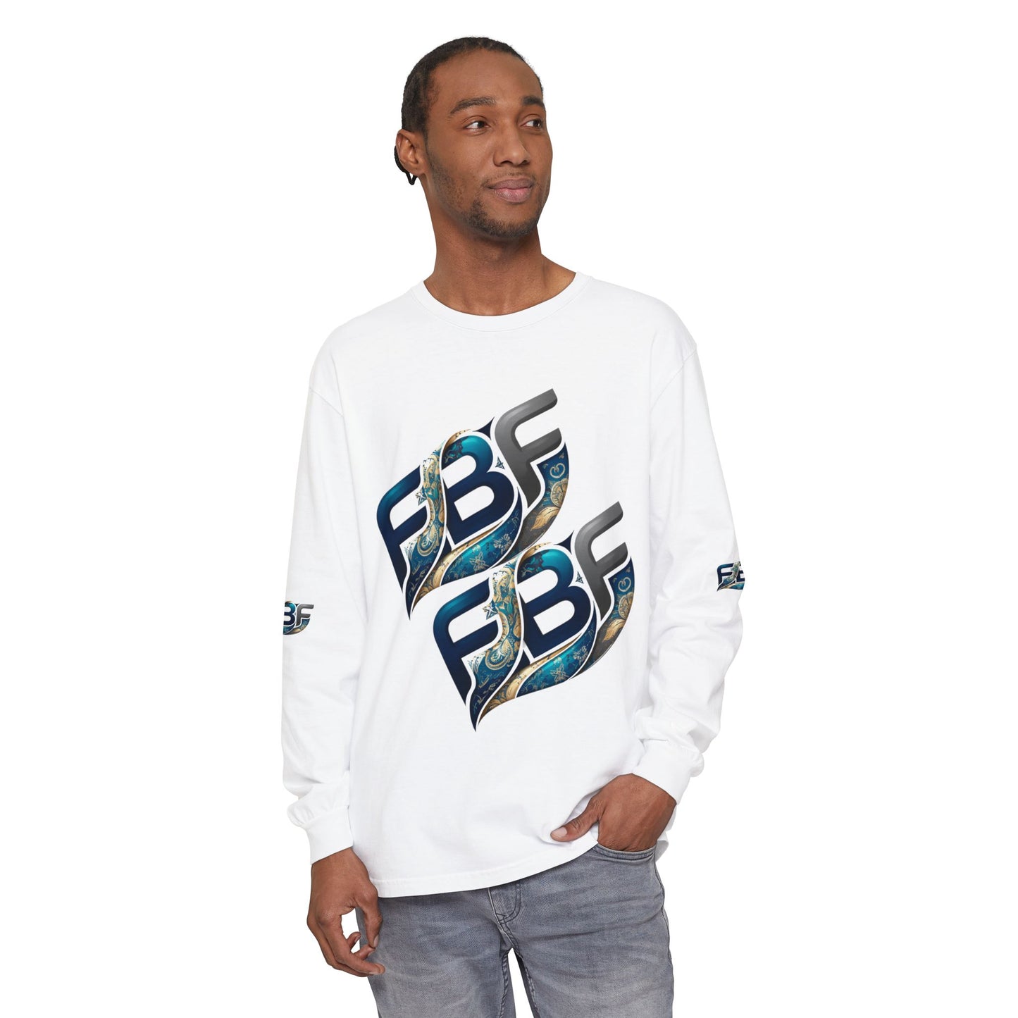 FBF Logo Long Sleeve T‑Shirt — Graphic Streetwear Tee