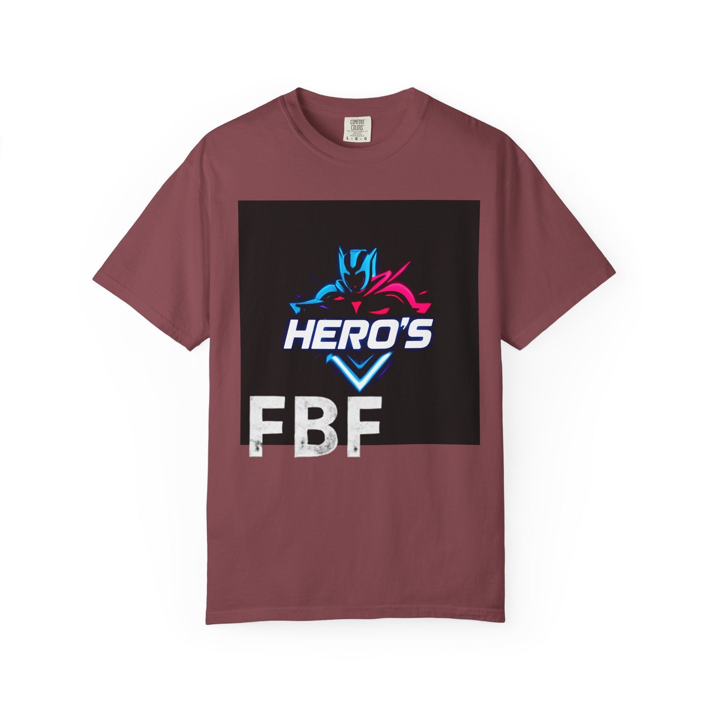Hero's Unisex Garment-Dyed T-shirt, Casual Tee, Perfect for Gifting, Comic Fans, Hero Celebrations, Graphic Tee, Everyday Wear