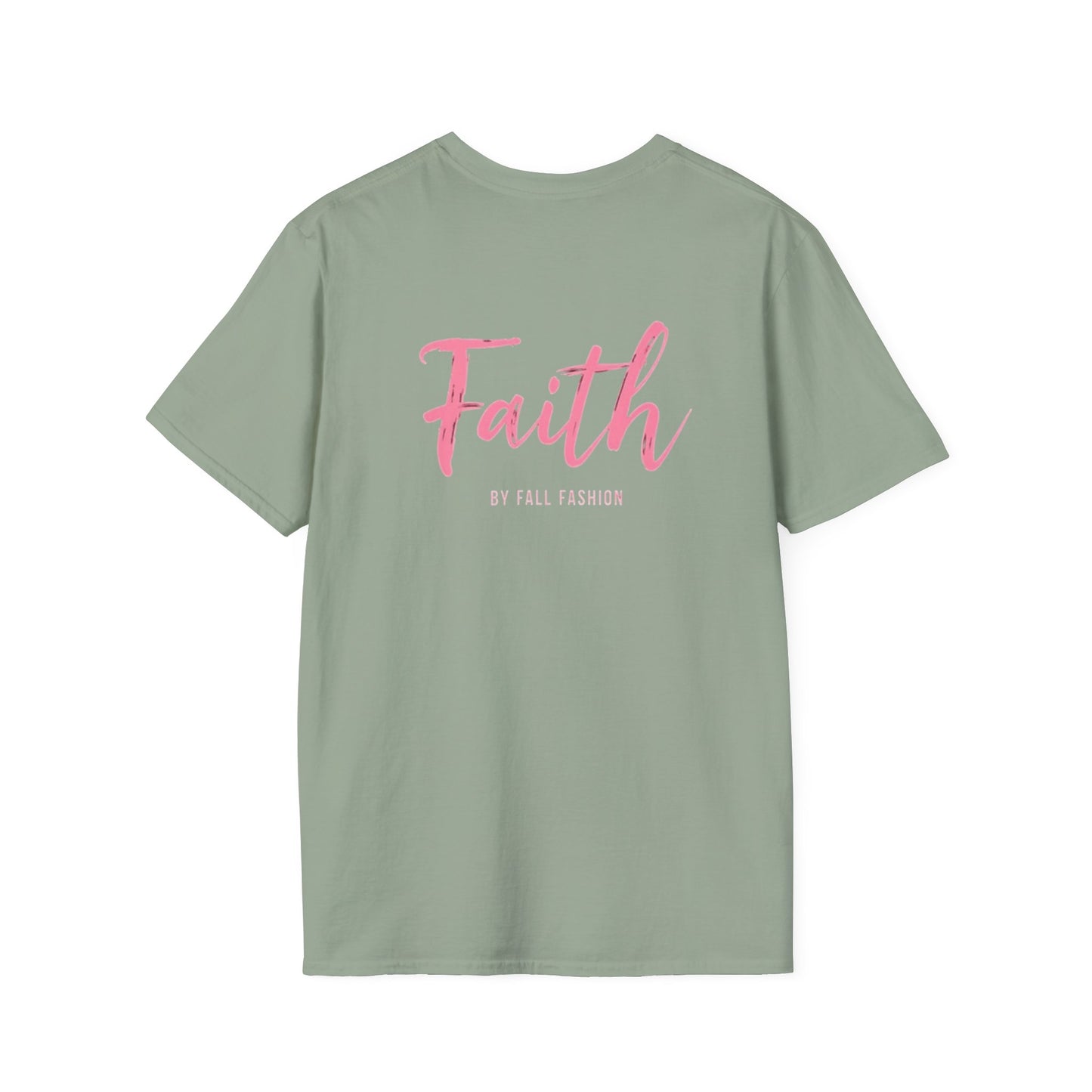 Faith-Inspiring Unisex Softstyle T-Shirt, Everyday Wear, Gift for Her, Christian Apparel, Inspirational Tee, Spiritual Comfort
