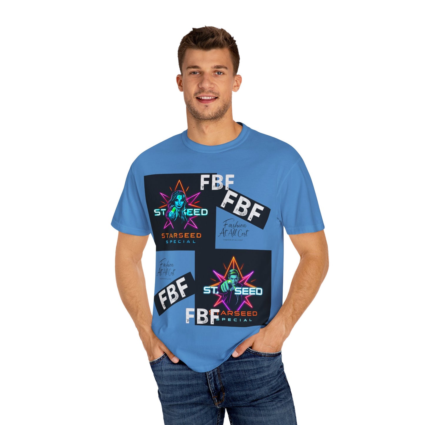 Garment-Dyed T-shirt, Trendy Graphic Tee, Casual Streetwear, Gift for Fashion Lovers, Unisex Style, Everyday Wear