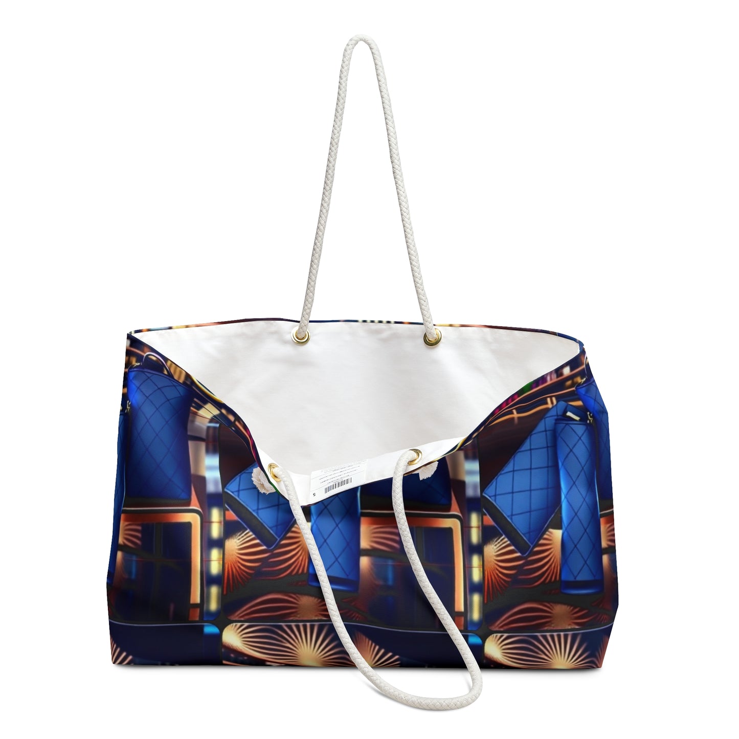 Chic Weekender Bag, Travel Tote, Stylish Gym Bag, Perfect for Weekend Getaways, Vibrant Design, Ideal Gift for Travelers