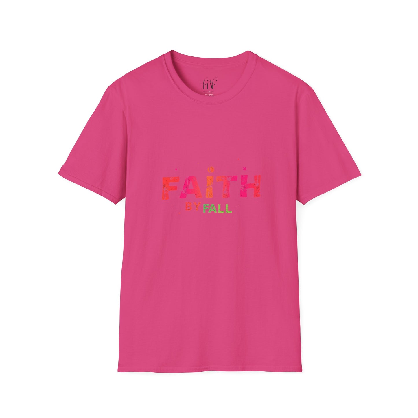 Faith-Inspiring Unisex Softstyle T-Shirt, Everyday Wear, Gift for Her, Christian Apparel, Inspirational Tee, Spiritual Comfort