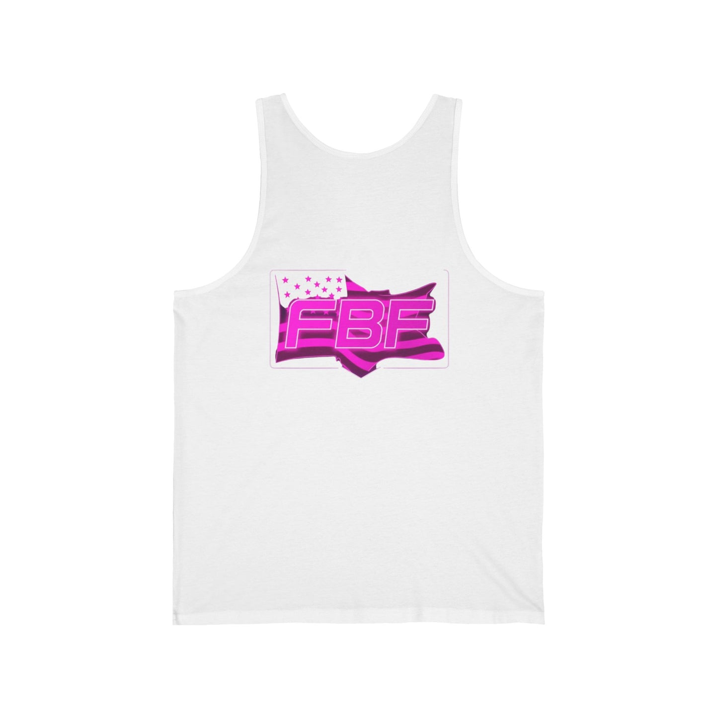 Patriotic Kiss Unisex Jersey Tank, Summer Top, Pride Apparel, Festival Wear, Casual Outfit, Gift for Her