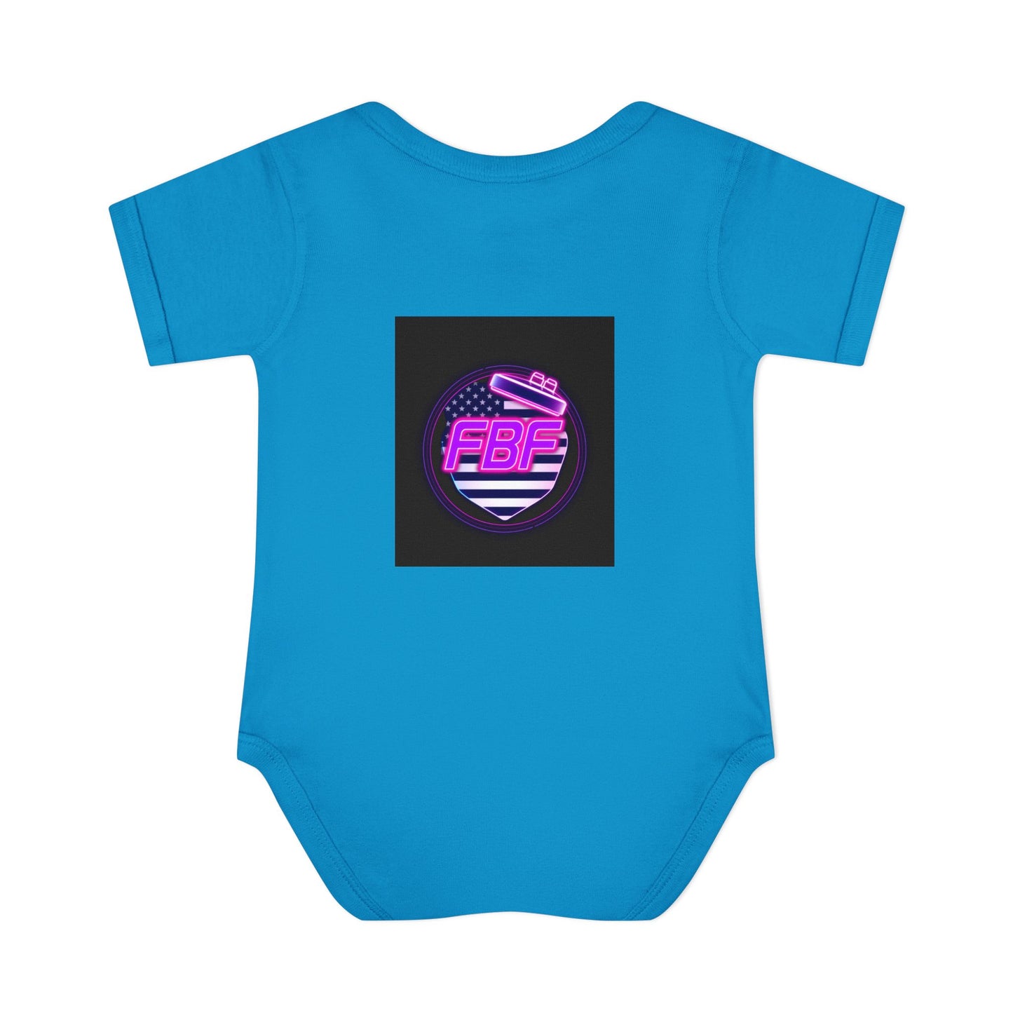 Neon Baby Bodysuit for Trendy Infants, Cool Graphic Onesie, Unique Baby Gift, Personalized Baby Outfit, Modern Infant Apparel