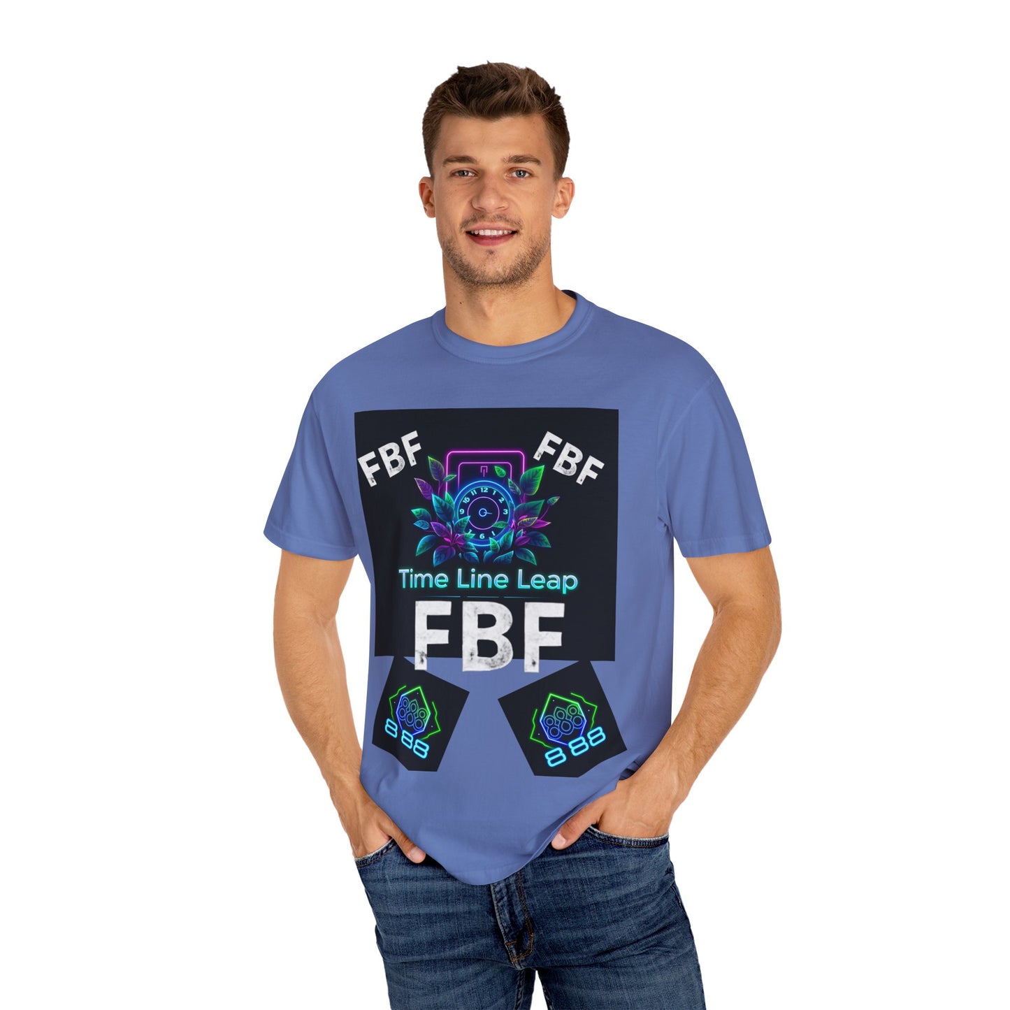 Colorful Unisex Graphic Tee with Retro Vibes, Cool T-shirt for Trendsetters, Perfect for Festivals, Summer Events, Gift for Friends