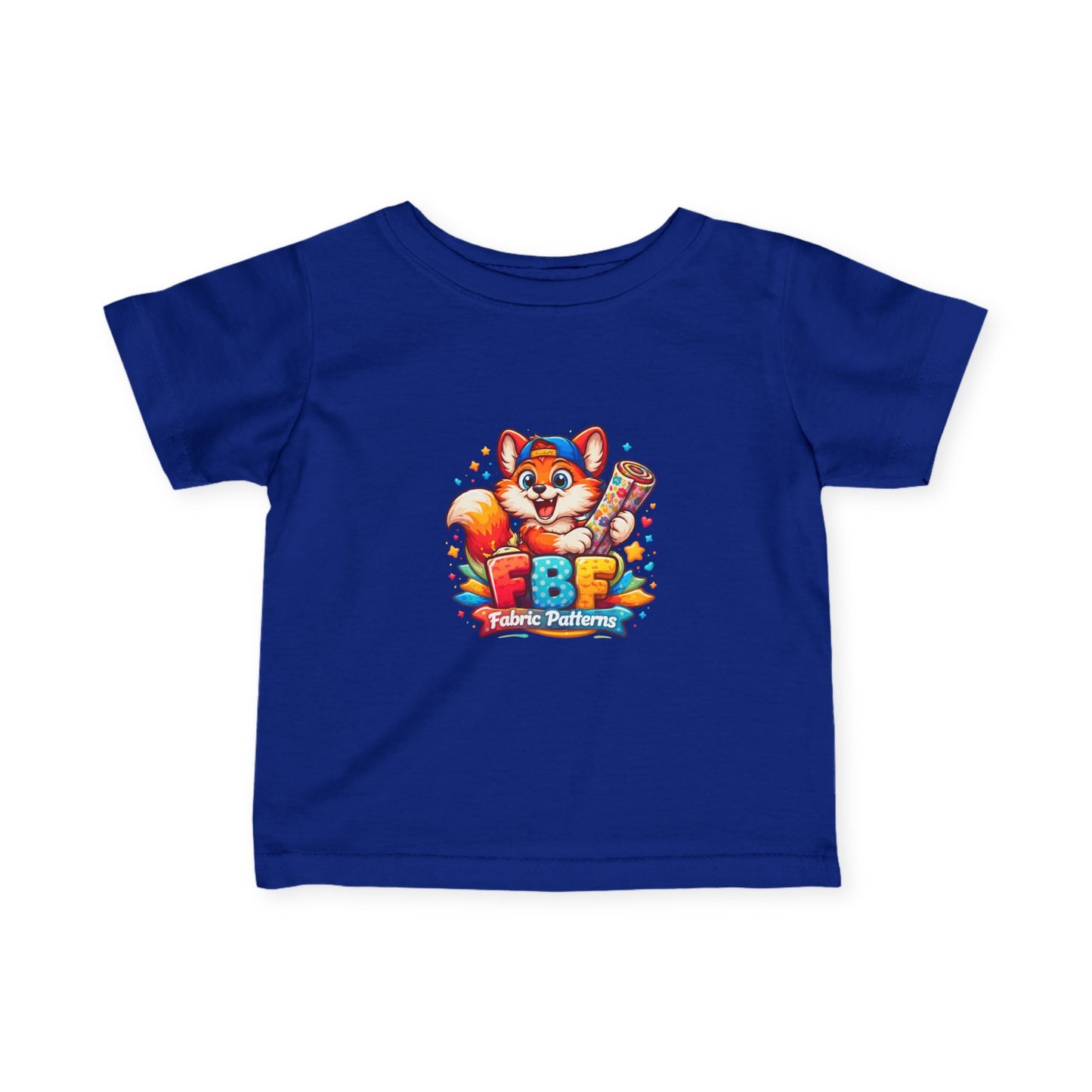 Infant Tee — Cute Fox "Faith Fox" Graphic Baby Shirt