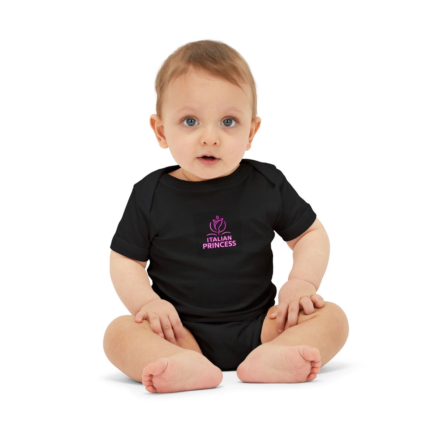 Stylish Infant Onesie for Italian Princesses, Baby Shower Gift, Cute Bodysuit, Newborn Outfit, Toddler Clothing
