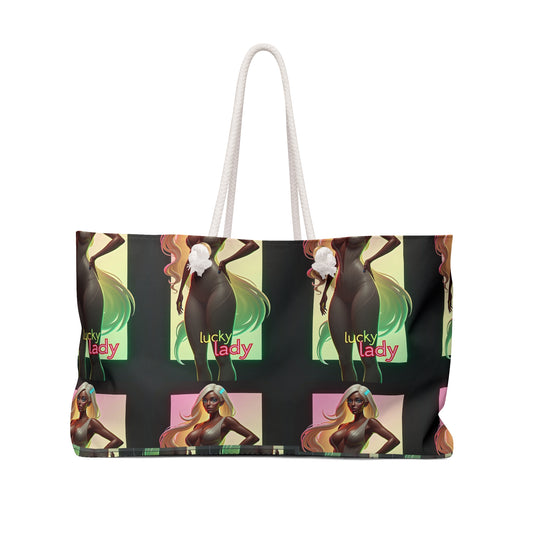 Lucky Lady Weekender Bag - Stylish Travel Tote for Weekend Getaways
