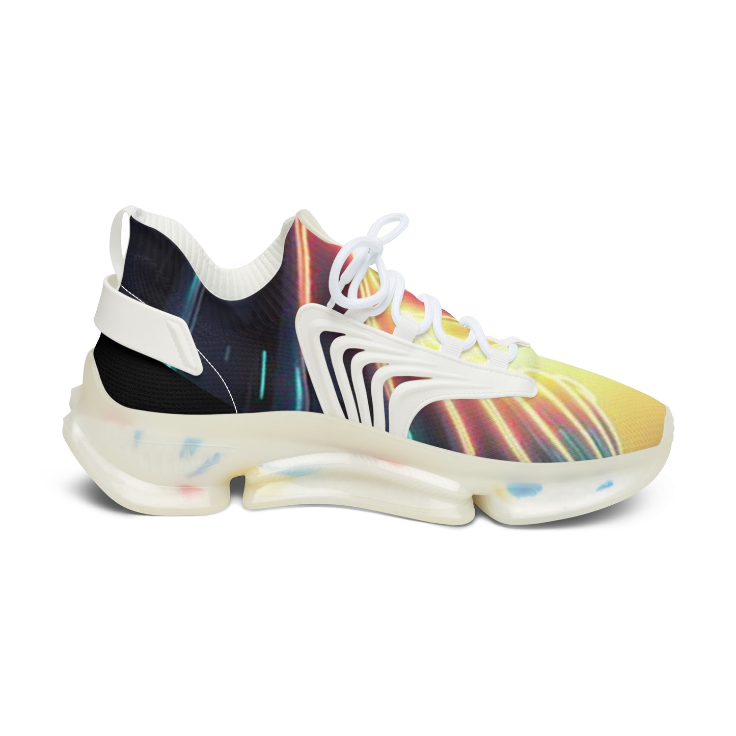 Vibrant Women's Mesh Sneakers | Fashionable Slip-Ons for Casual Outings, Athletic Days, Gift for Her, Stylish Footwear