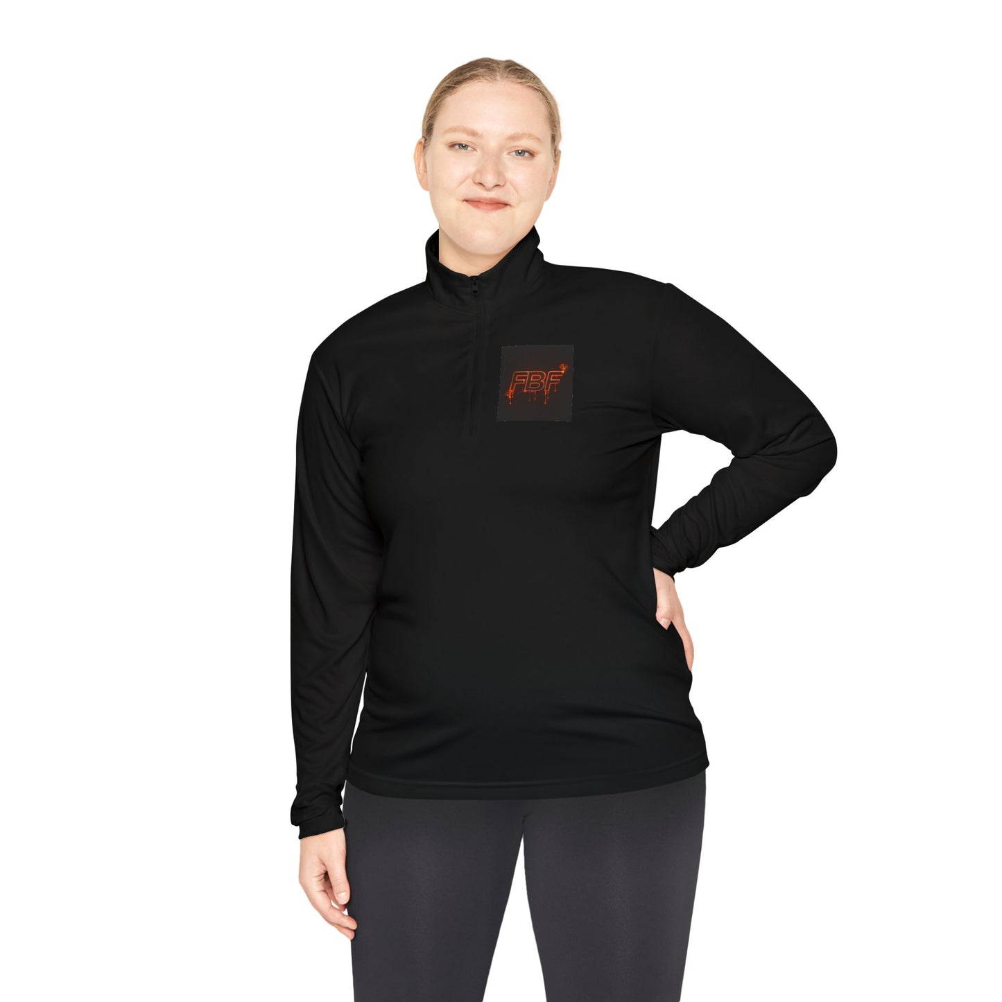 Power Over These Haters Quarter-Zip Pullover