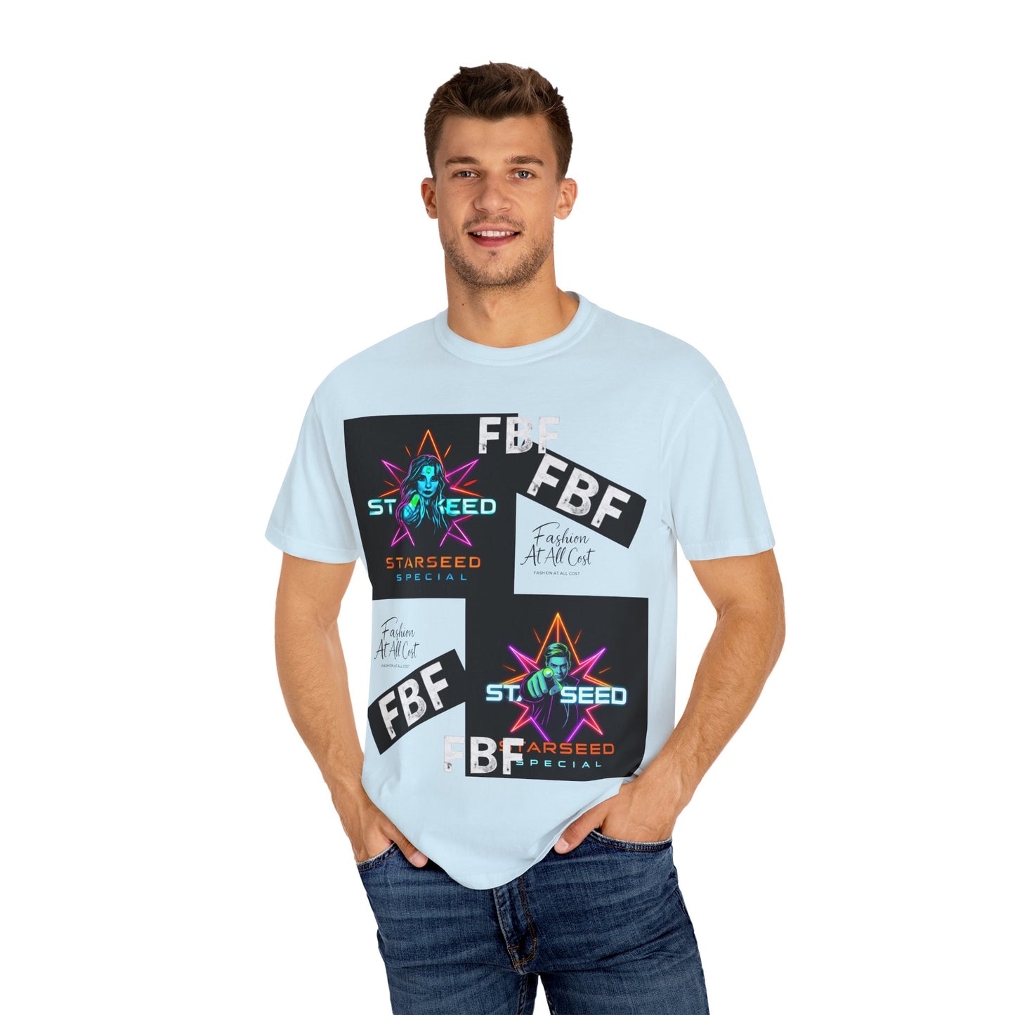 Garment-Dyed T-shirt, Trendy Graphic Tee, Casual Streetwear, Gift for Fashion Lovers, Unisex Style, Everyday Wear