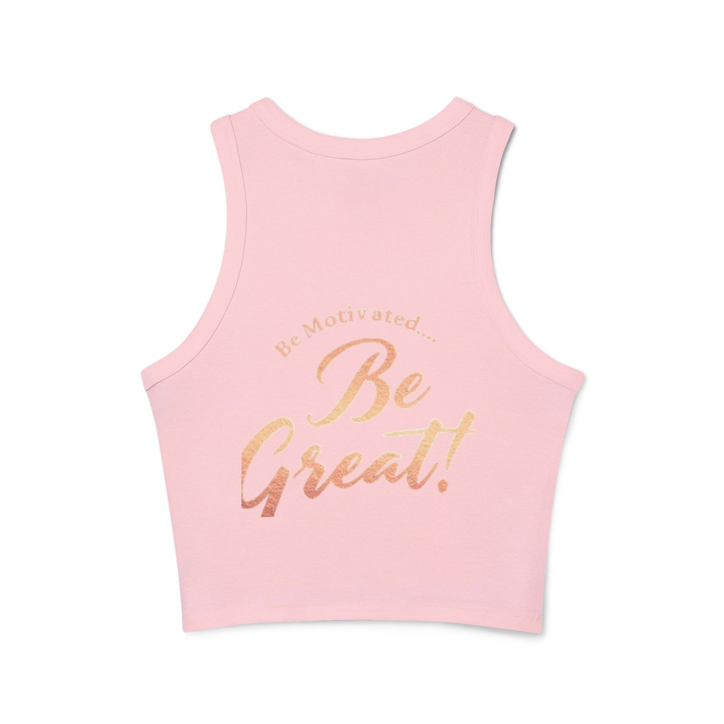 Colorful Heart & Motivational Racer Tank Top, Summer Top, Workout Gear, Fitness Apparel, Inspirational Gift, Casual Fashion