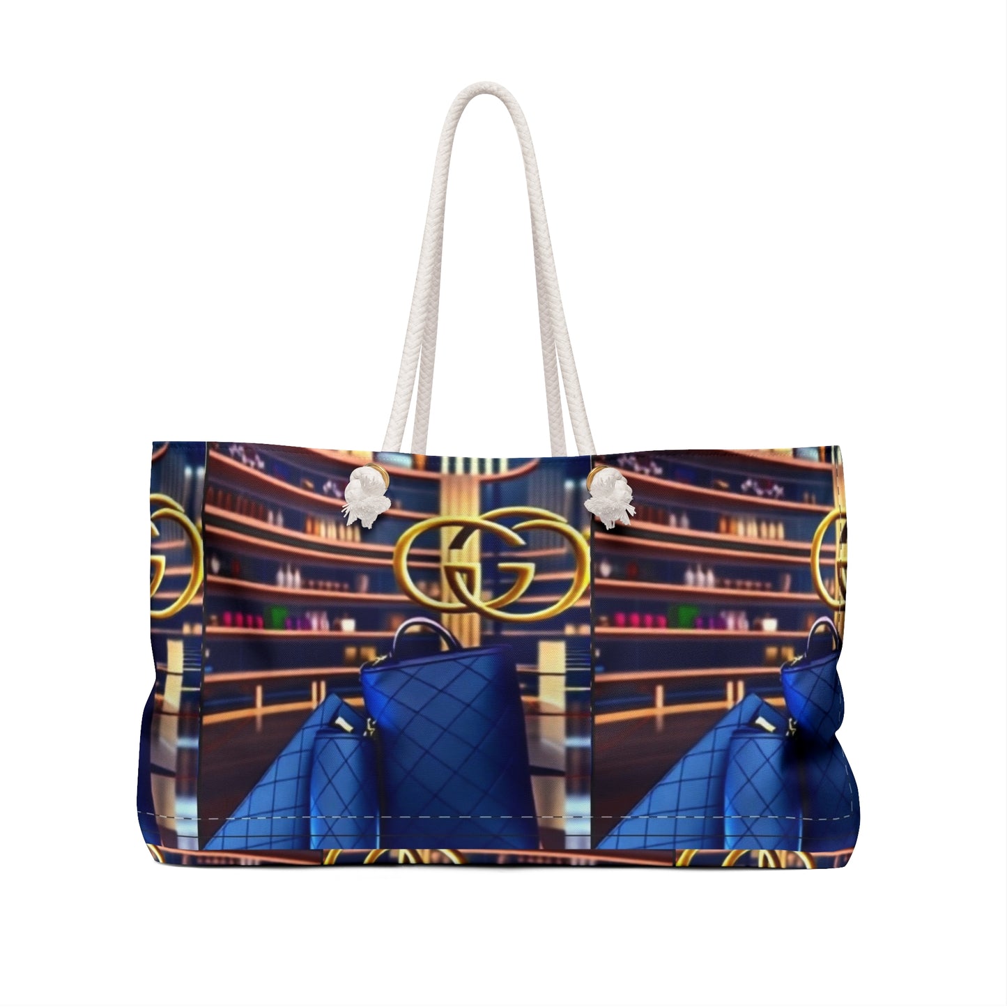 Chic Weekender Bag, Travel Tote, Stylish Gym Bag, Perfect for Weekend Getaways, Vibrant Design, Ideal Gift for Travelers