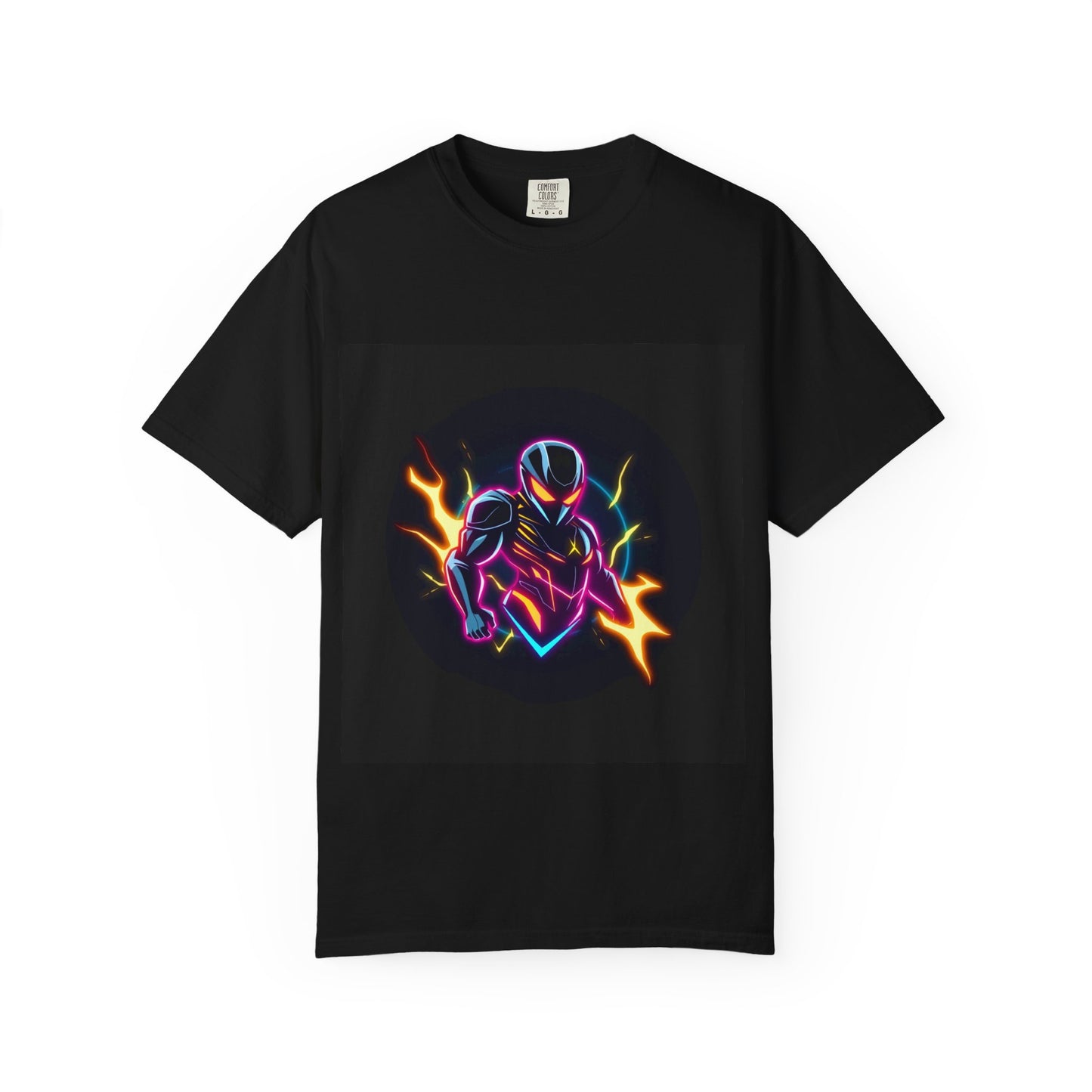 Vibrant Unisex Graphic T-Shirt, Cosmic Dreams Tee, Retro Neon Shirt, Stylish Casual Wear, Gift for Gamers & Dreamers