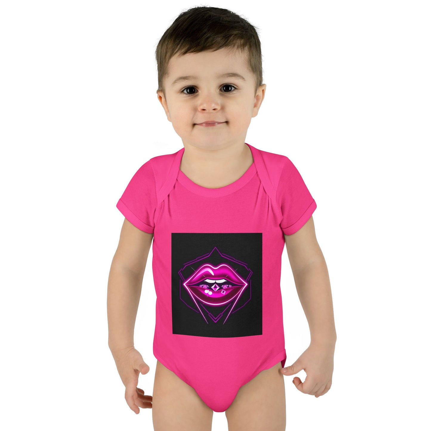 Vibrant Infant Bodysuit with Artistic Lip Design, Cute Baby Apparel, Newborn Gift, Baby Shower Present, Trendy Infant Outfit, Stylish [...]