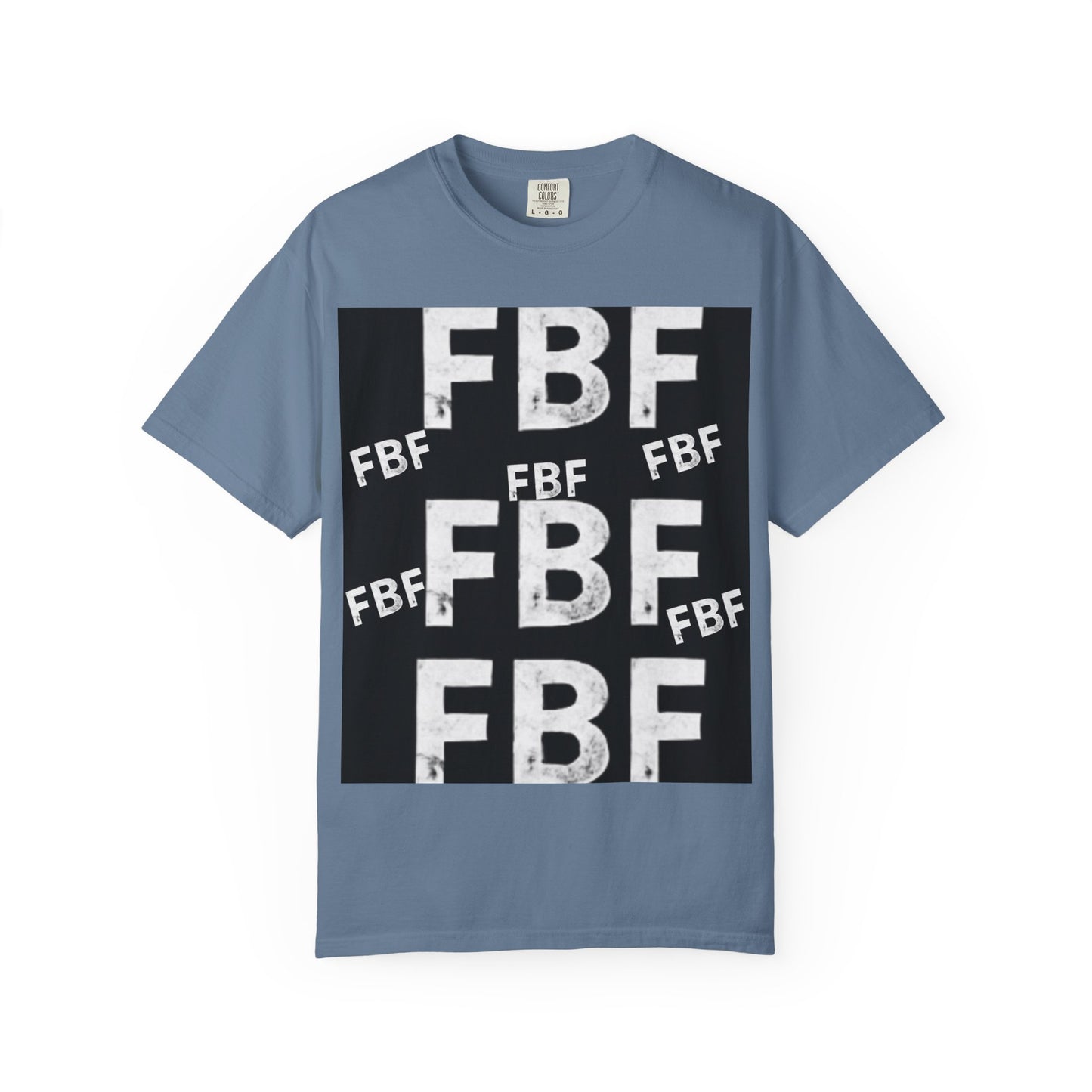 FBF Garment-Dyed Unisex T-shirt, Casual Wear, Graphic Tee, Street Style, Gift for Friends, All Occasions