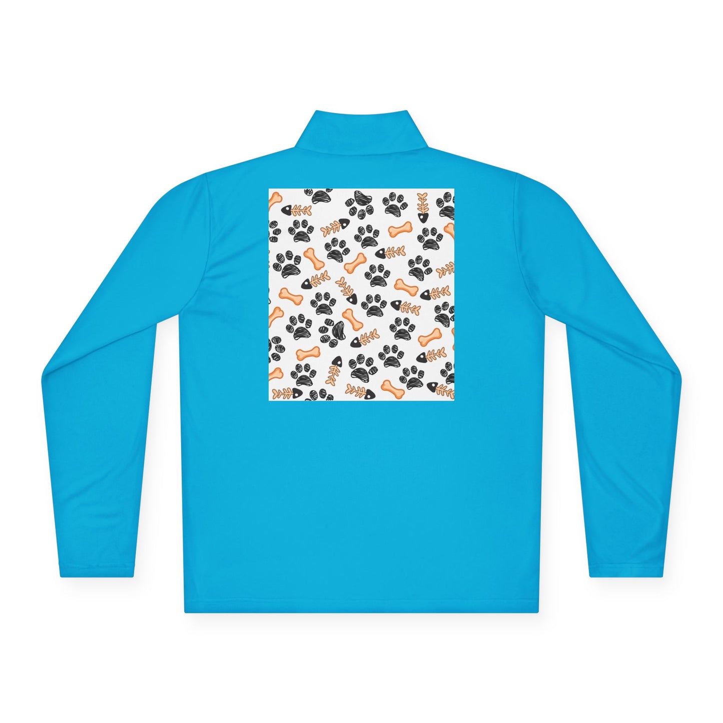 Stay pawsitive  Unisex Quarter-Zip Pullover