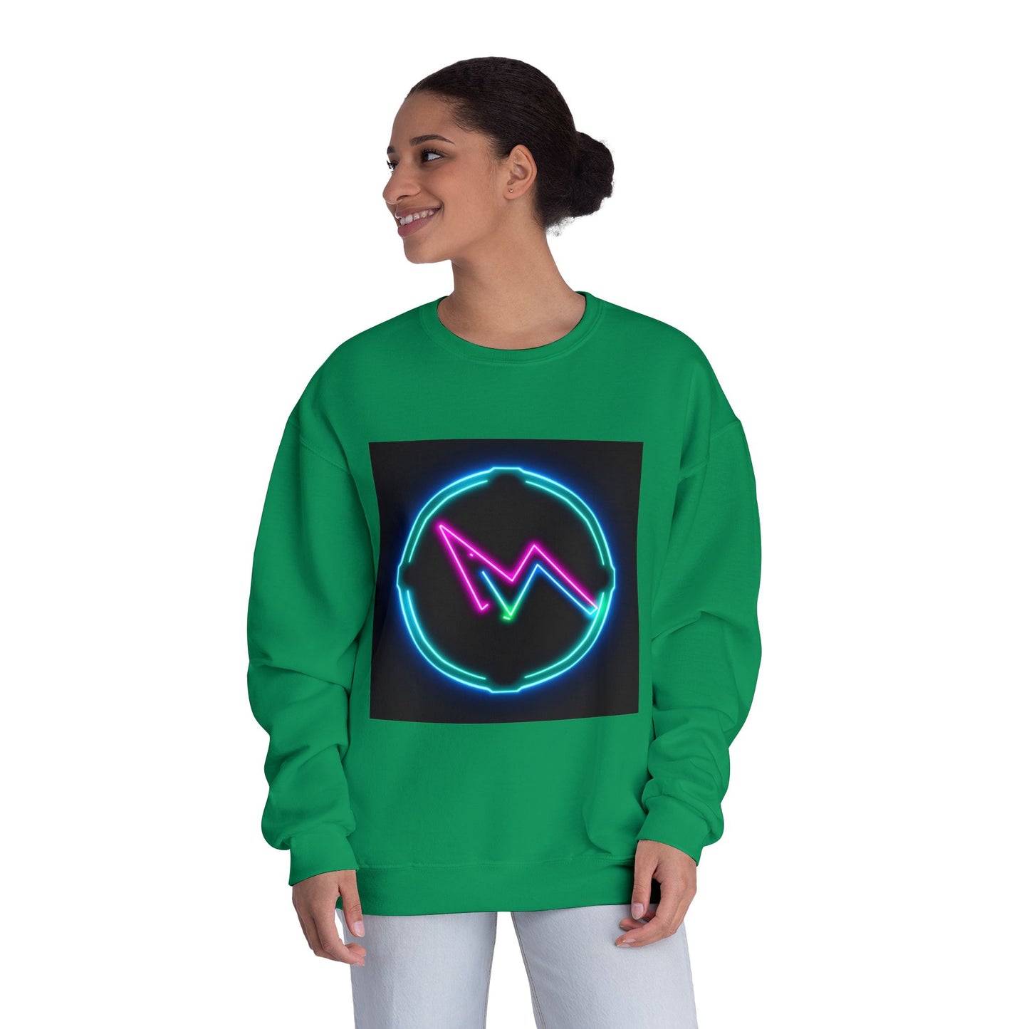 Neon Pulse Unisex Crewneck Sweatshirt