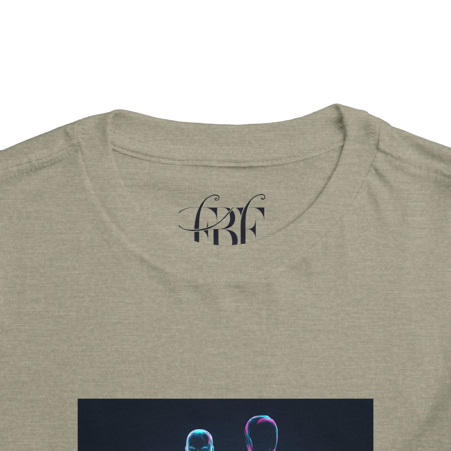 Toddler Tee — Energy & Vibes Neon Dance Graphic