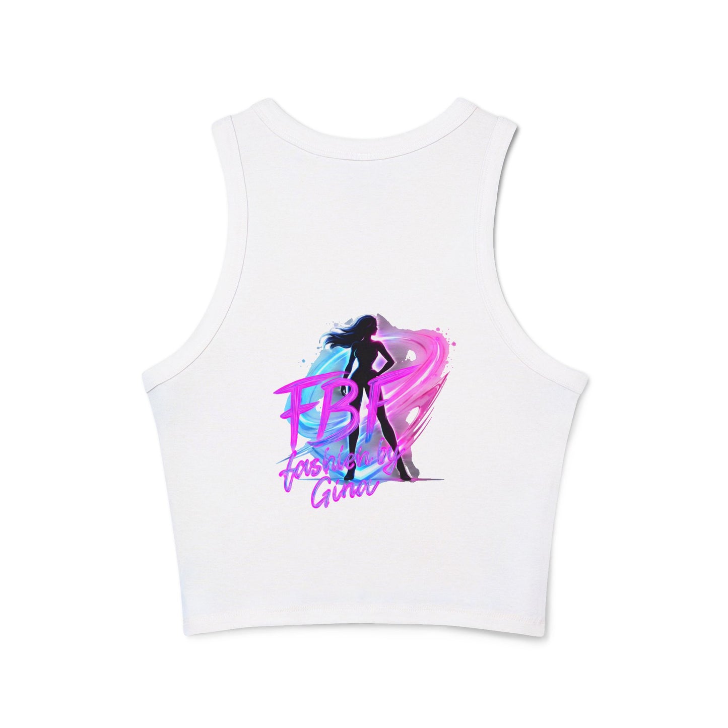 Women's Micro Rib Racer Tank Top