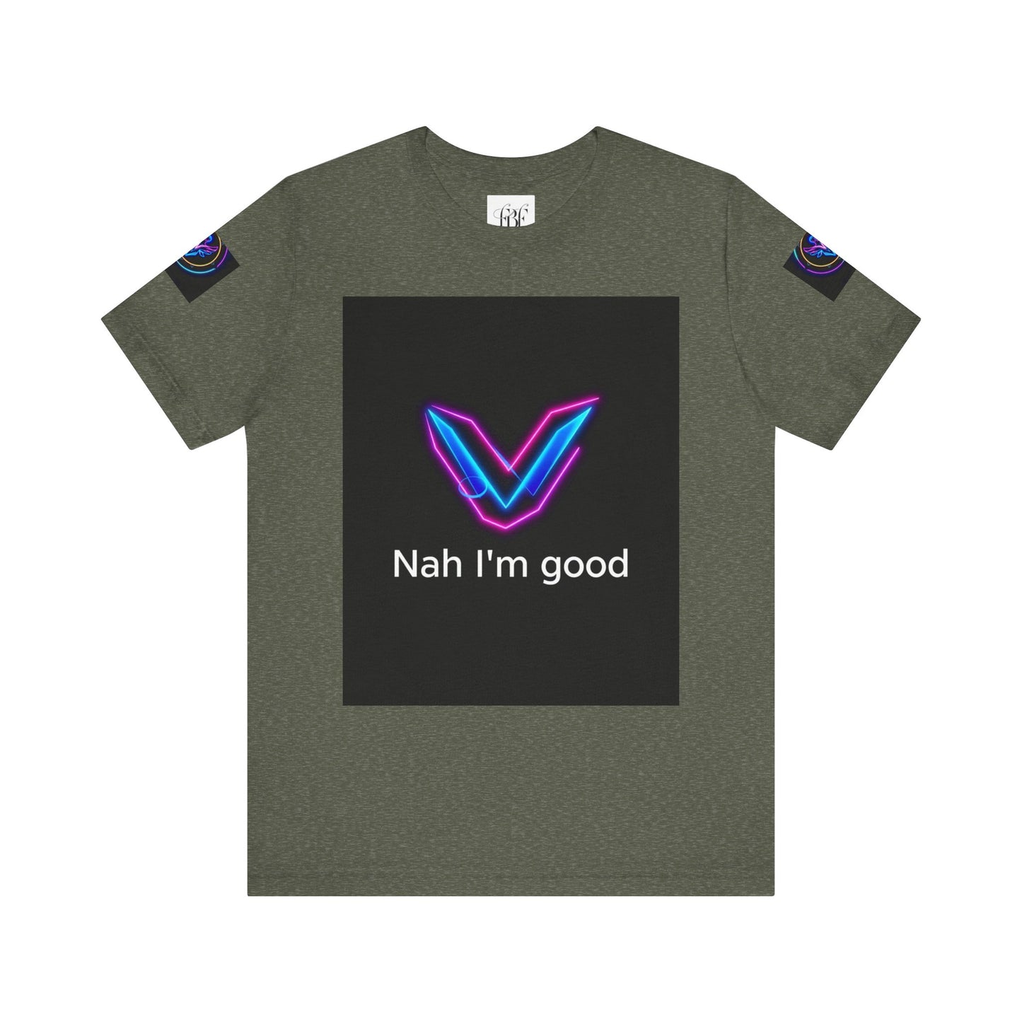 Neon Graphic Tee for Trendy Vibes, Casual Wear, Gift for Friends, Streetwear, Relaxed Fit, Graphic Art Tee