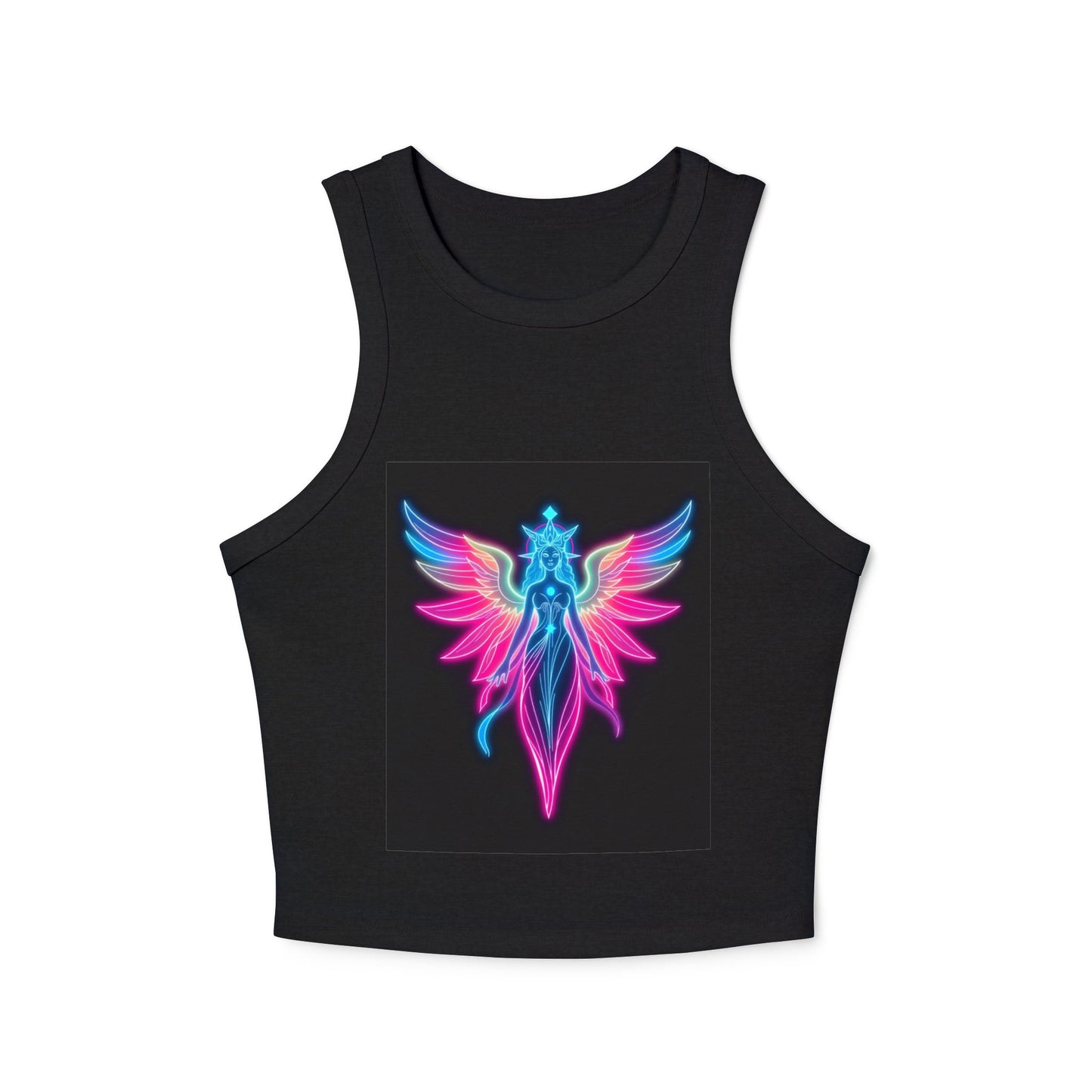 Women's Micro Rib Racer Tank Top