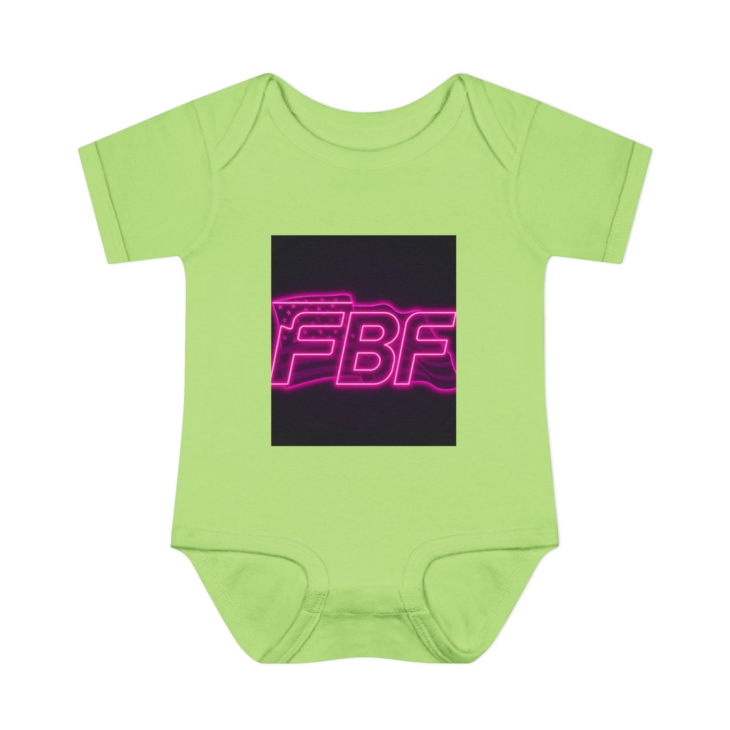 Neon Baby Bodysuit for Trendy Infants, Cool Graphic Onesie, Unique Baby Gift, Personalized Baby Outfit, Modern Infant Apparel