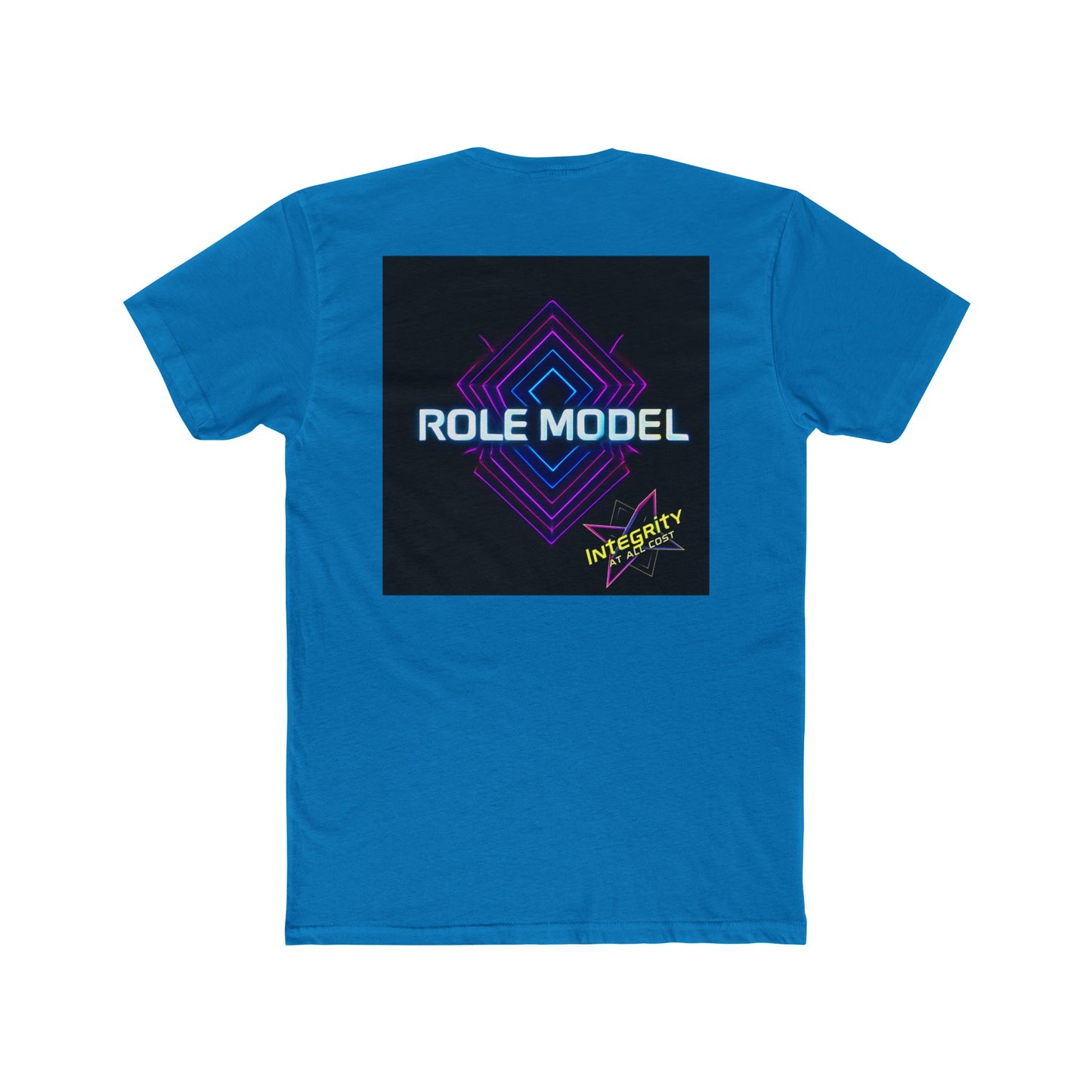 Unisex Cotton Crew Tee with Honor Respect and Role Model Design - Ideal for Gifts, Casual Wear, Appreciation Events, and Motivational Days