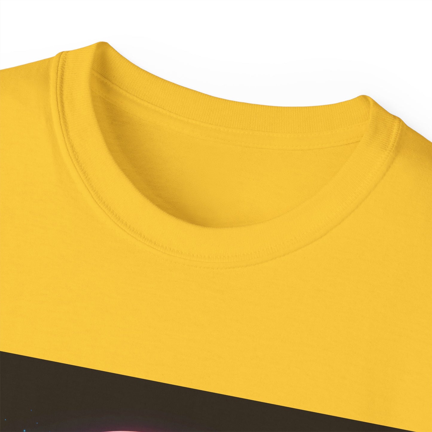 NY Italian Culture T‑Shirt — Retro Neon Brooklyn Bridge Graphic